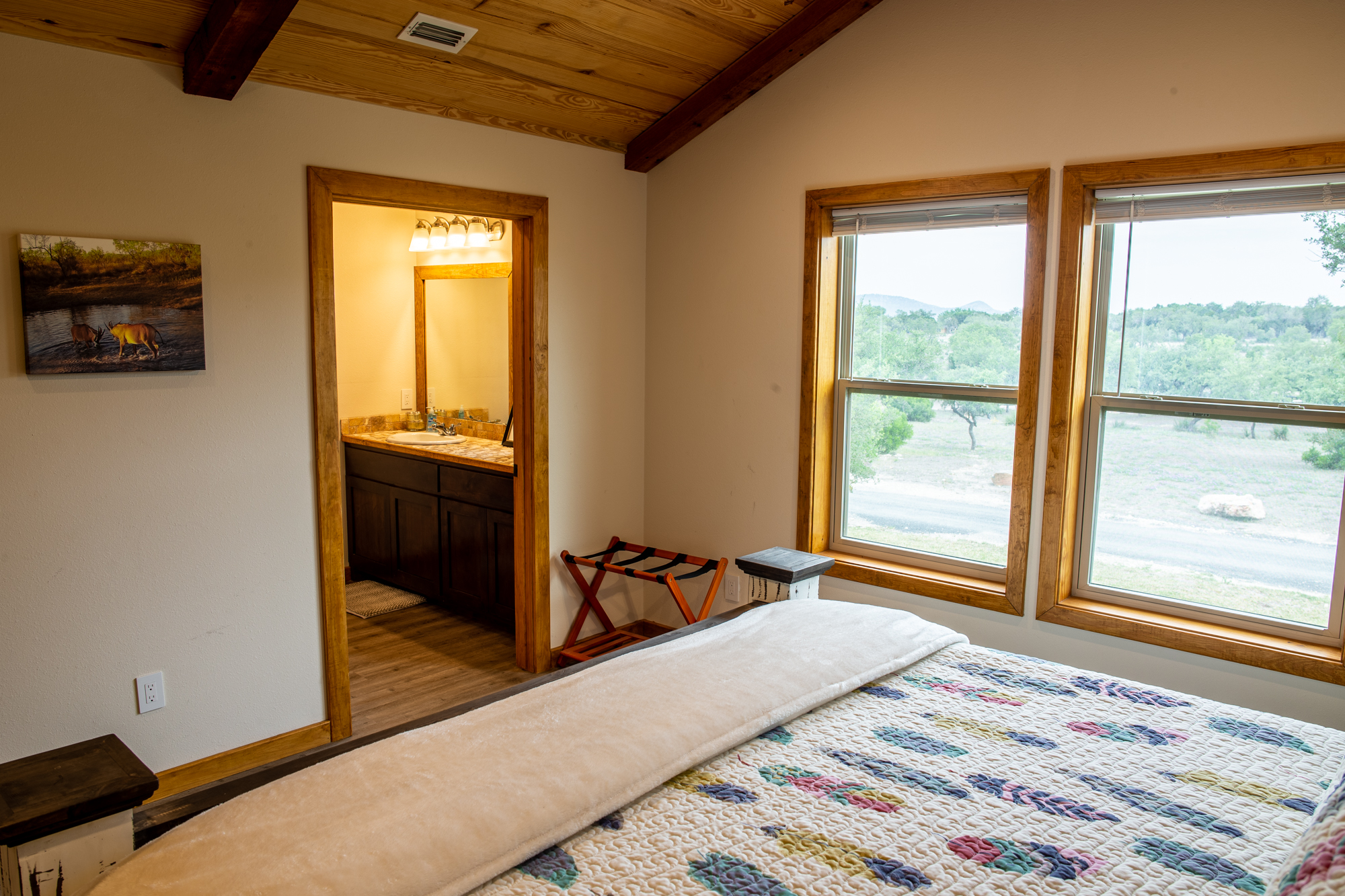 Cabin 7 of 7 at the Riv Resort! Cabins for Rent in Uvalde, Texas