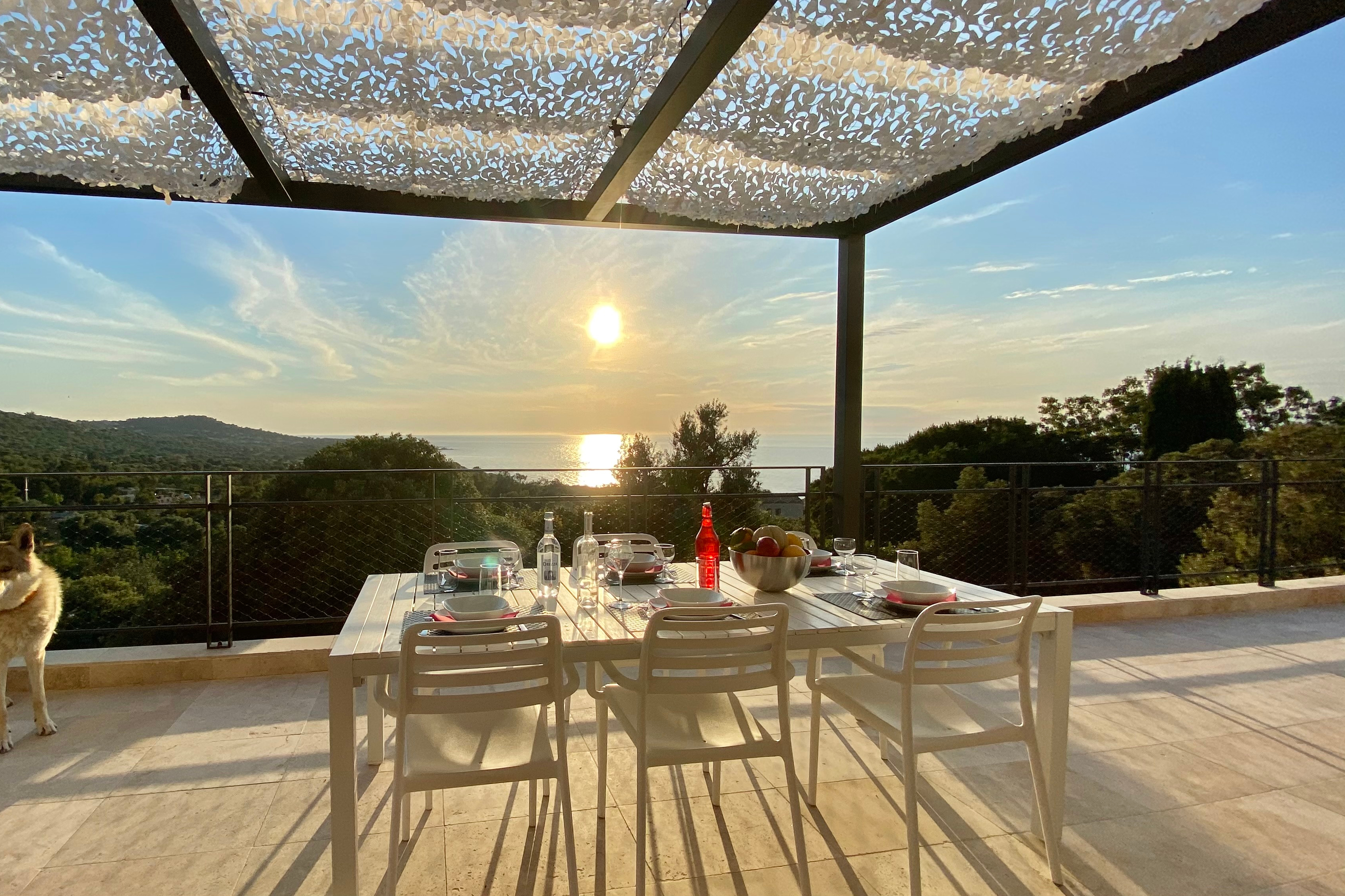 Villa Fogata à l 'Ile Rousse, exceptional view