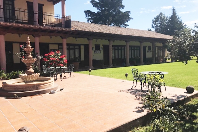 Hacienda stay in Patzcuaro is super located.