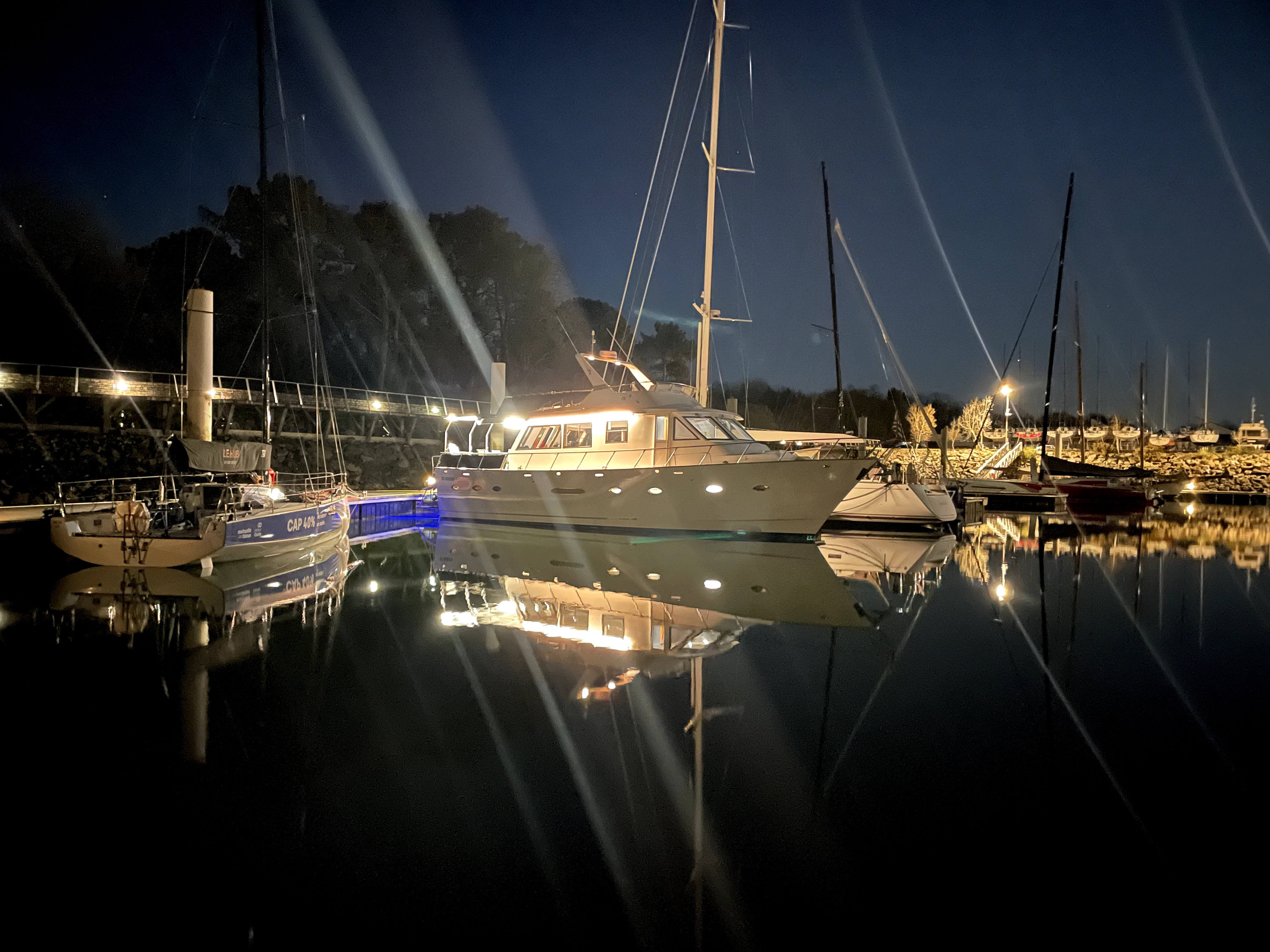 A Yacht for the night!
