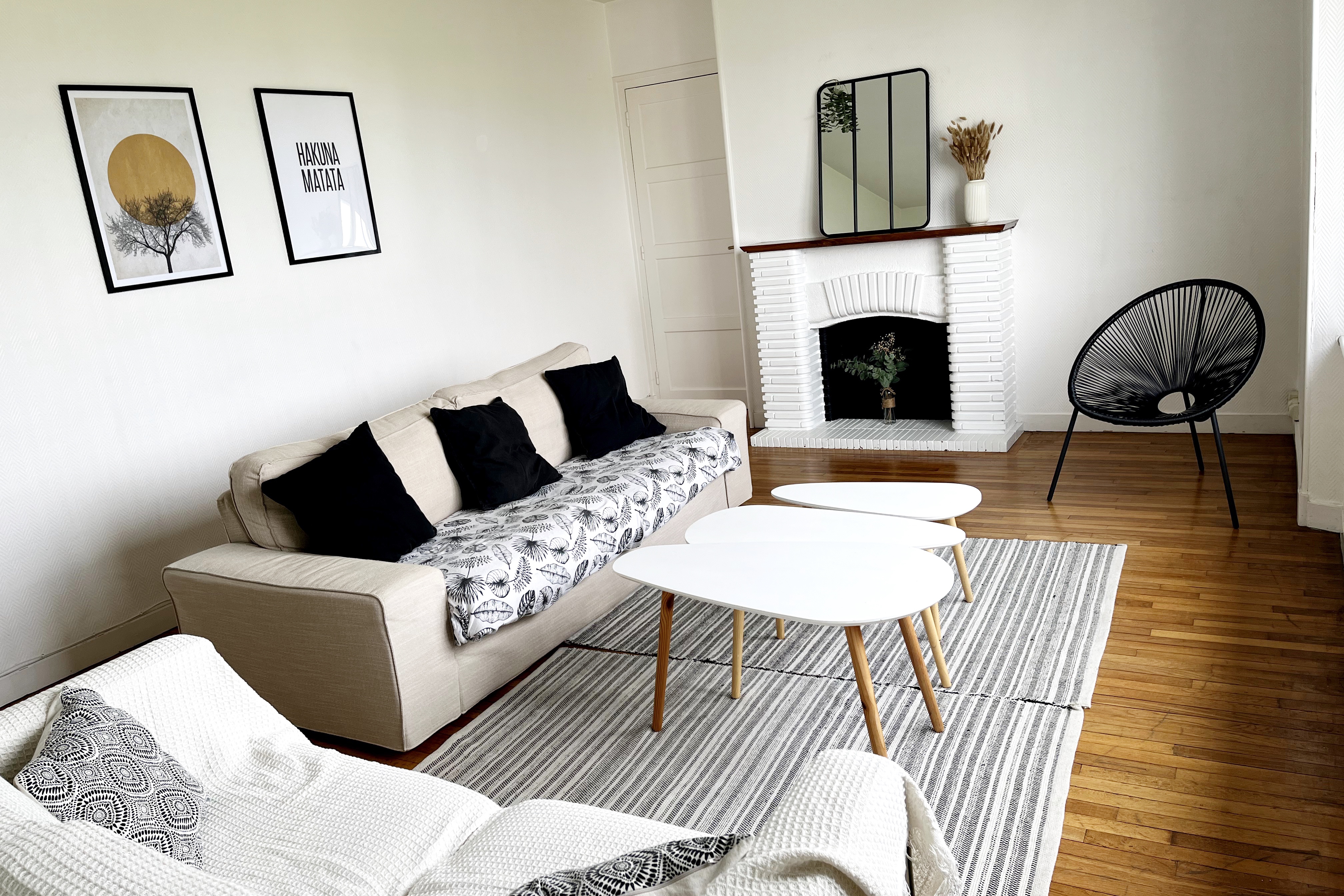 95m2 - Very bright - Center - All a stone's throw away