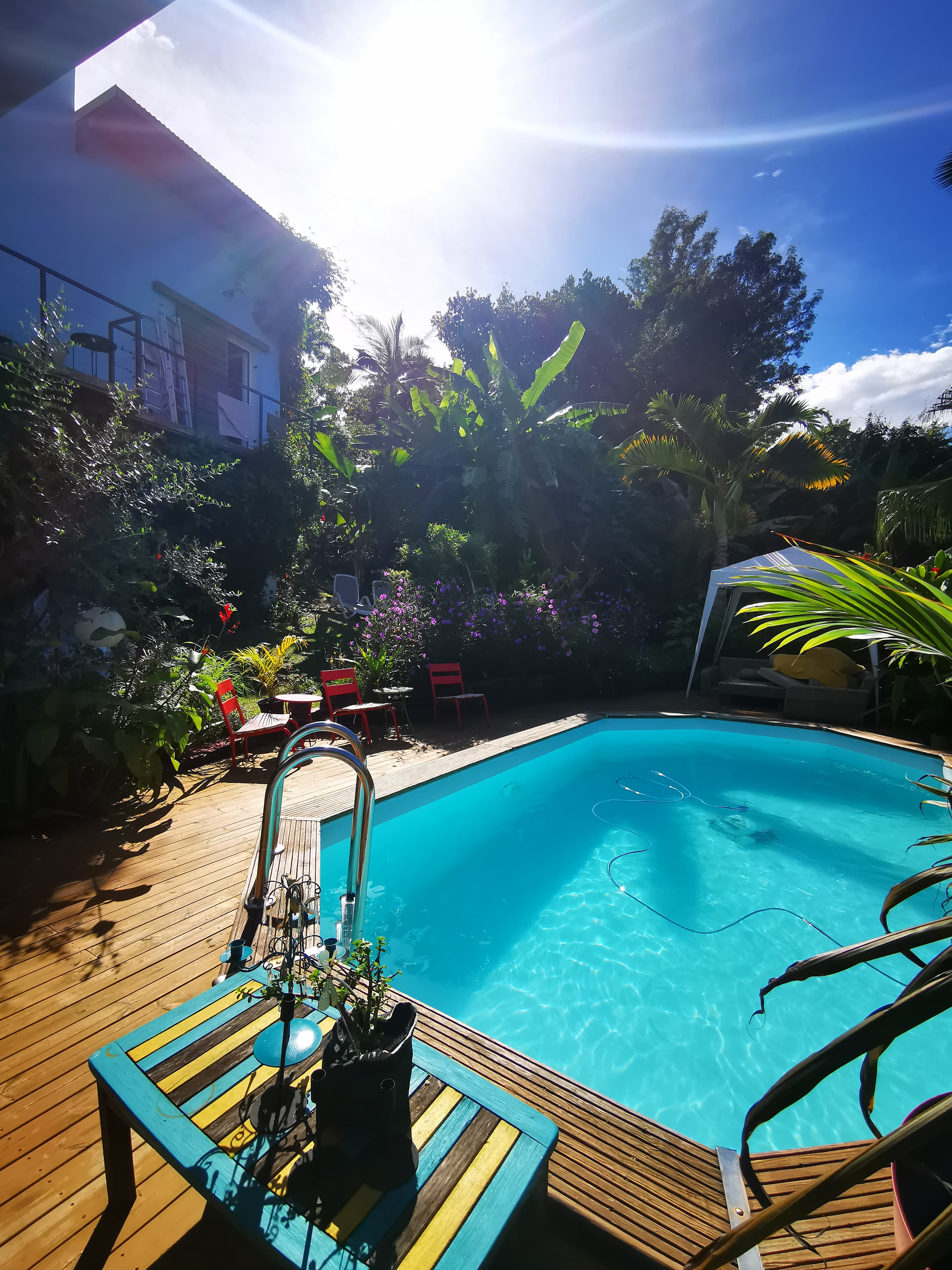 Fleur bleue villa  avec piscine  chauff e 8 9pers Villas  