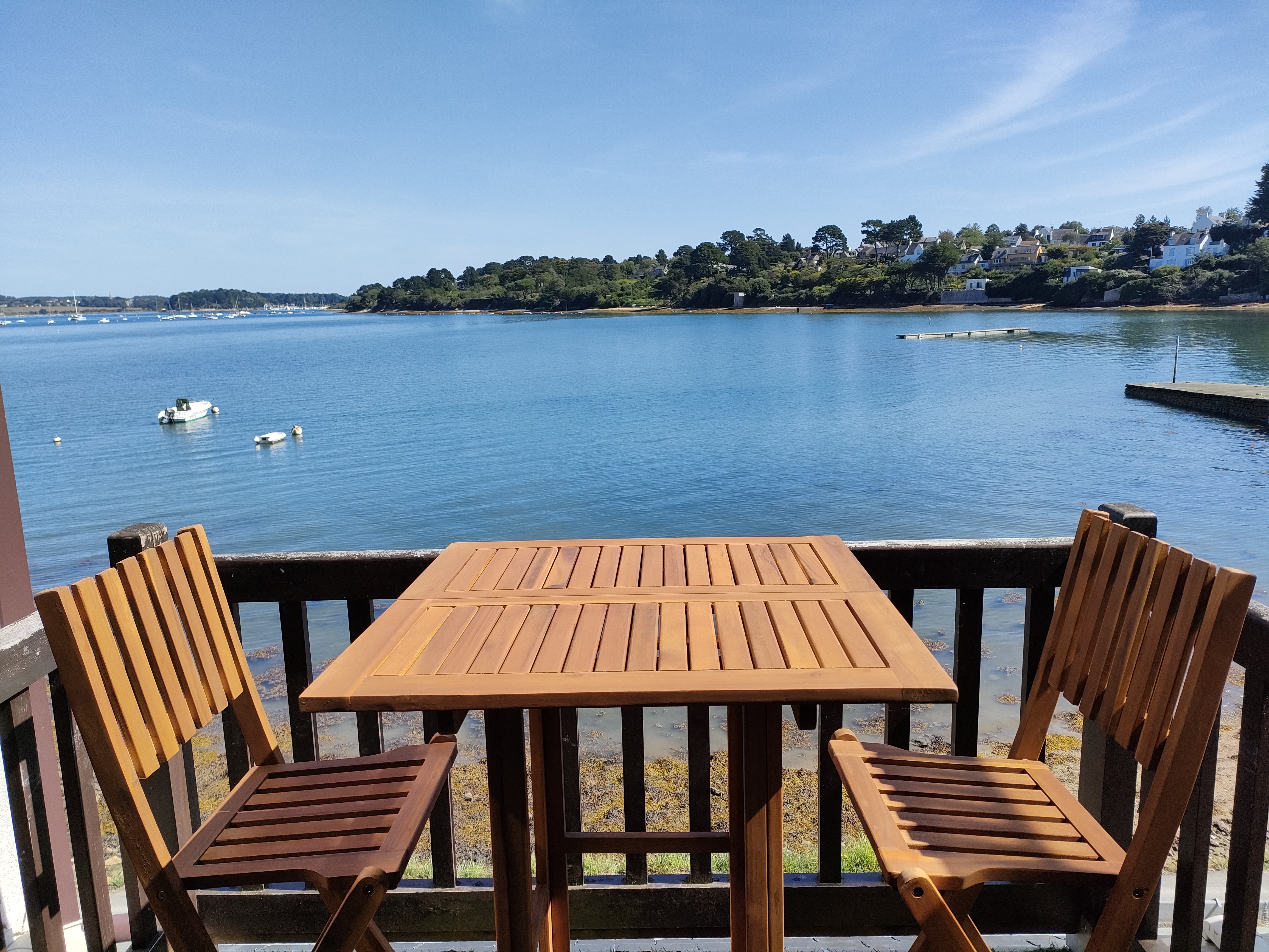 Studio with stunning views of the Gulf of Morbihan