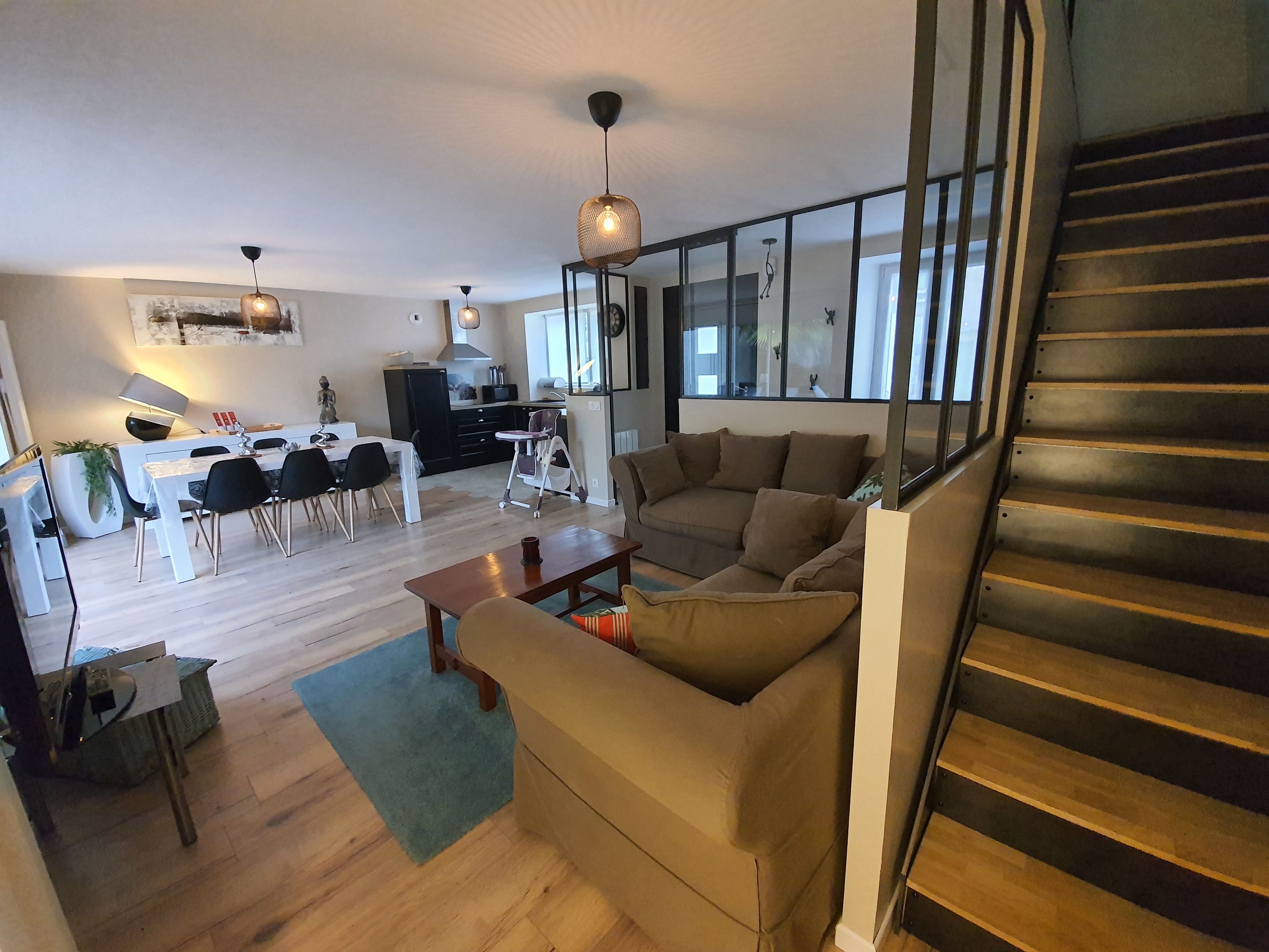Plouhinec centre, 8 pers, 3 SDB
