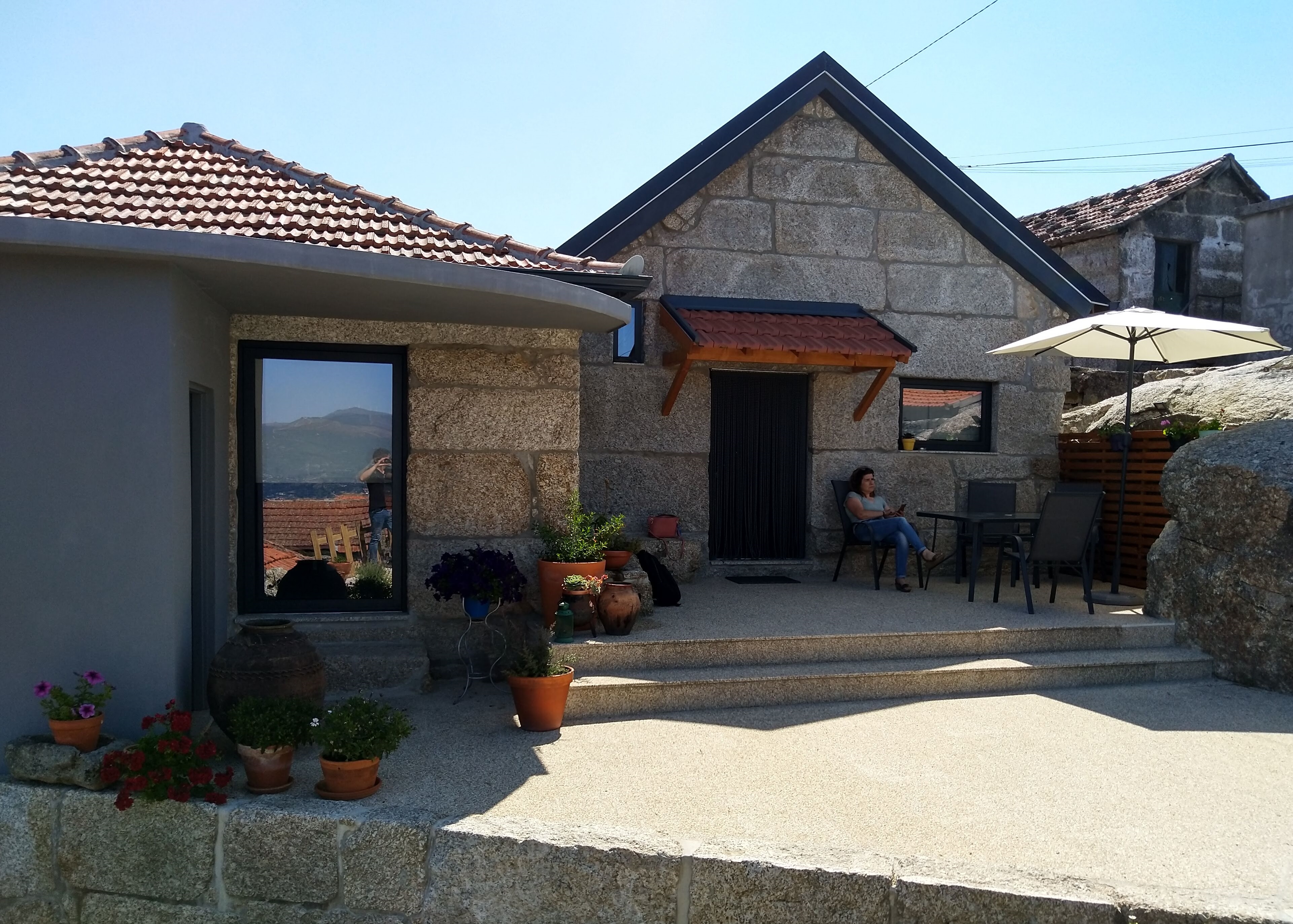 Fraga's house- in preserved and quiet village