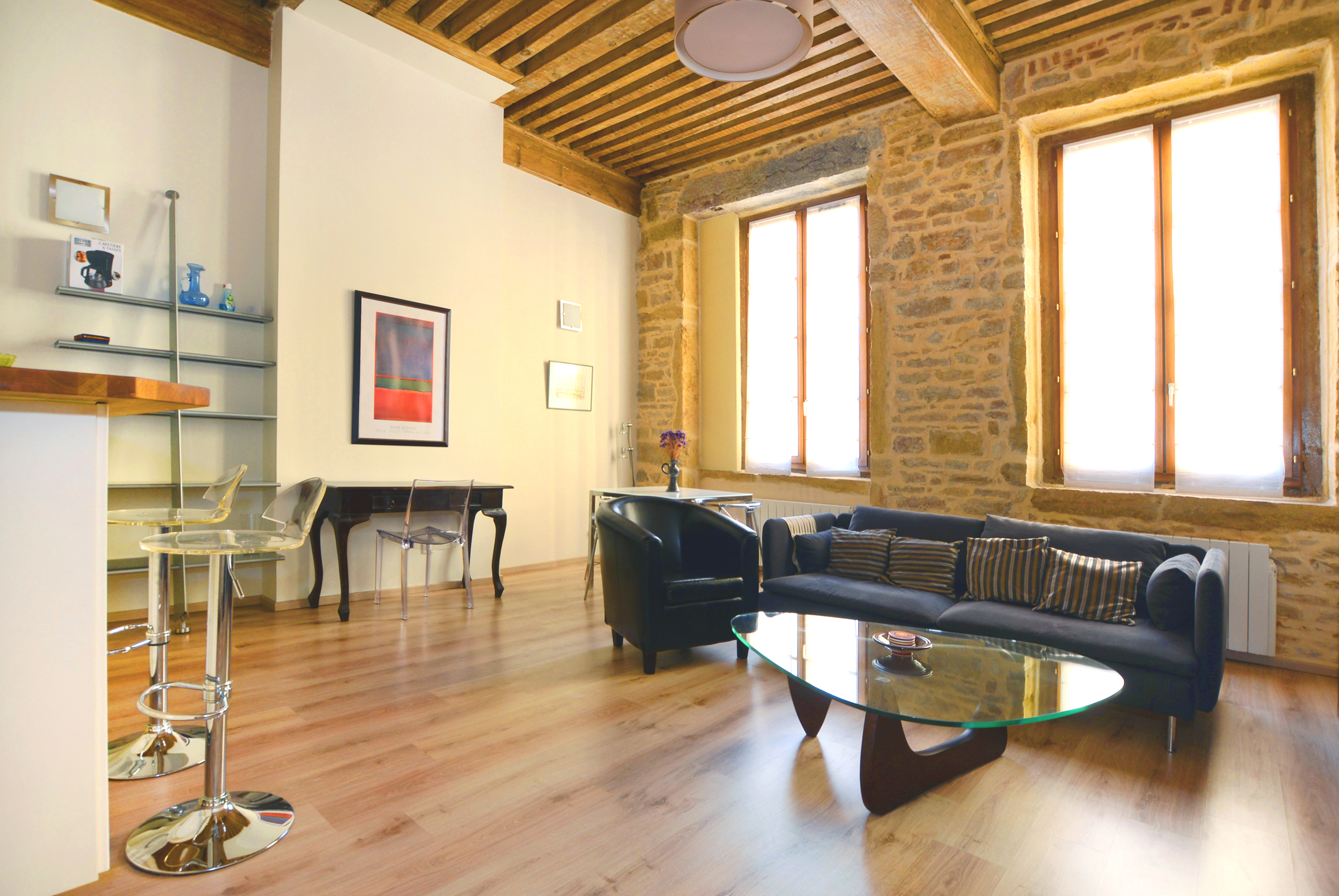 Charme & Calme au cœur de Lyon 2, 60 m² avec 1 CH in 2e Arrondissement, Lyon