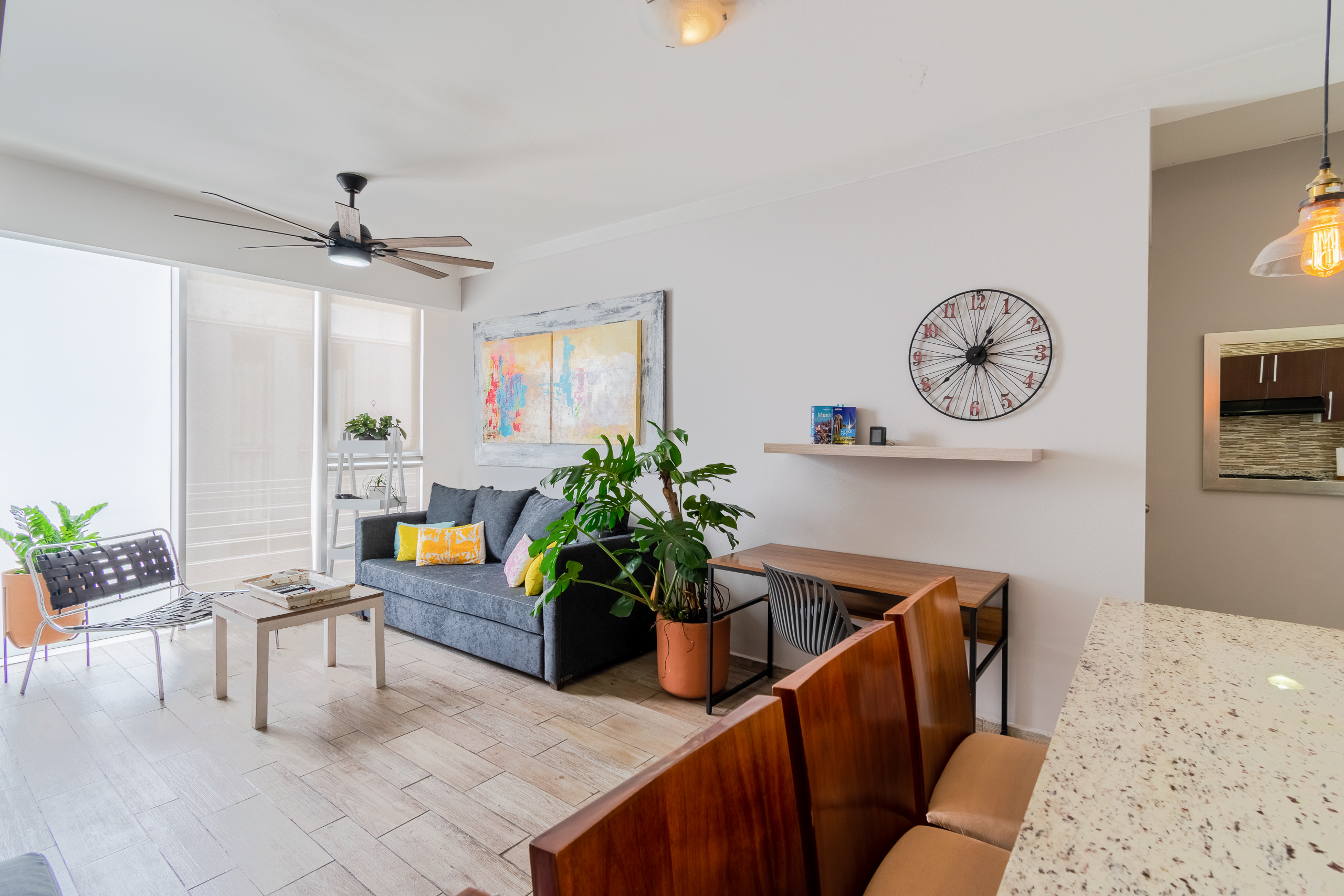 Stylish 2BR · Priv Rooftop Guarded · A/C Optional in Cuauhtémoc, Mexico City