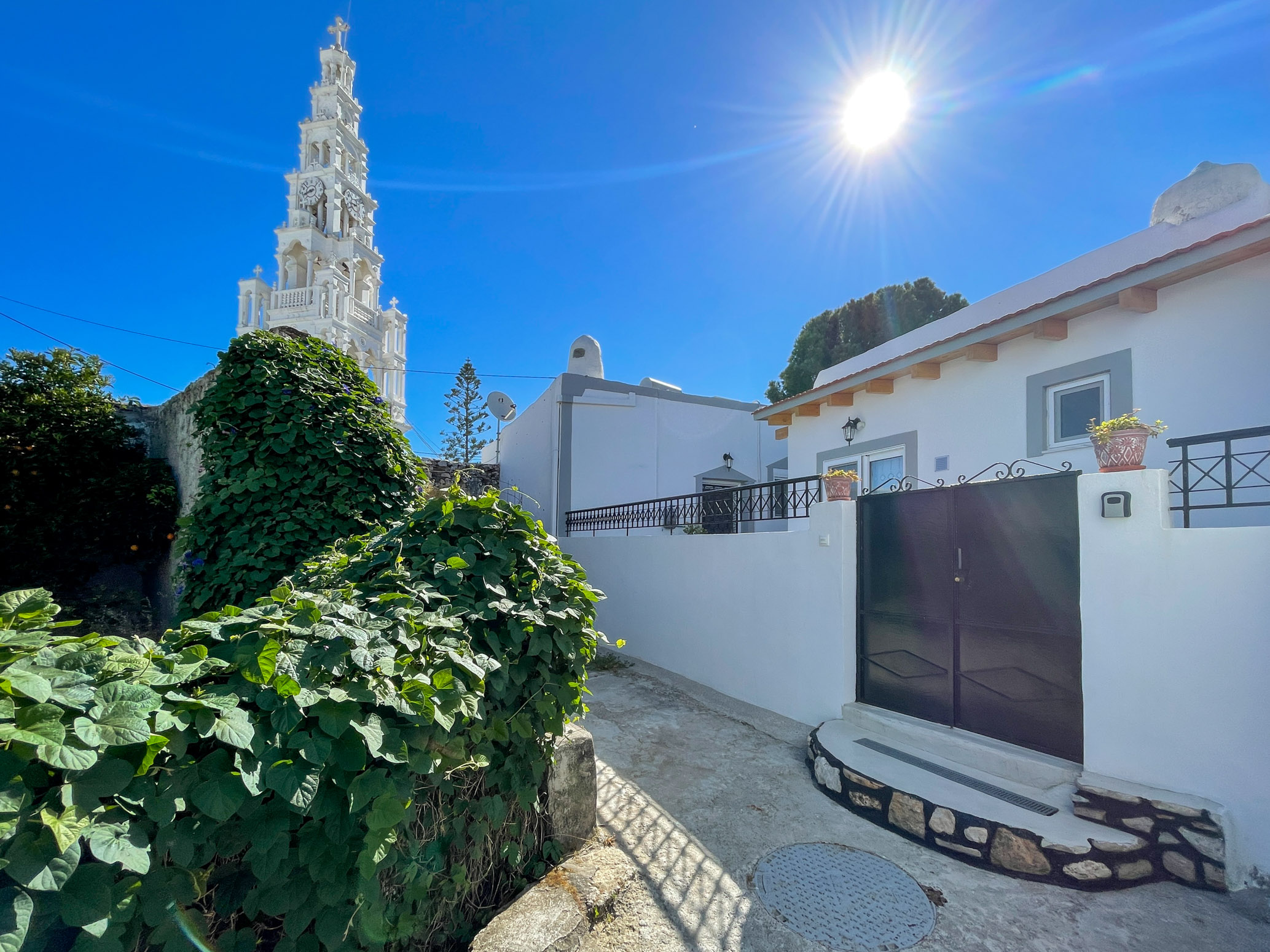 Rhodes Traditional village house with private yard Houses for Rent in