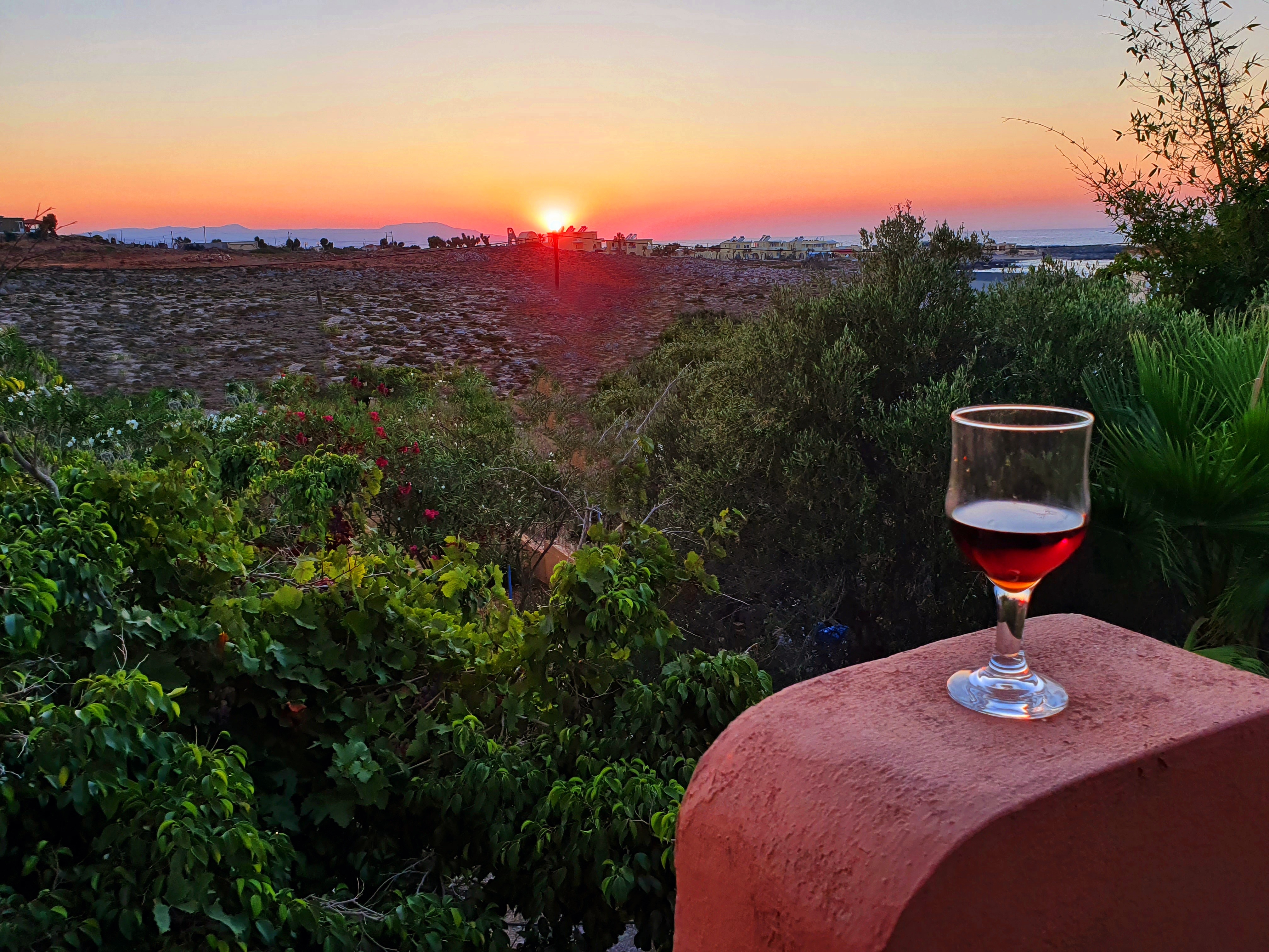 Sunny peaceful resort near the sea