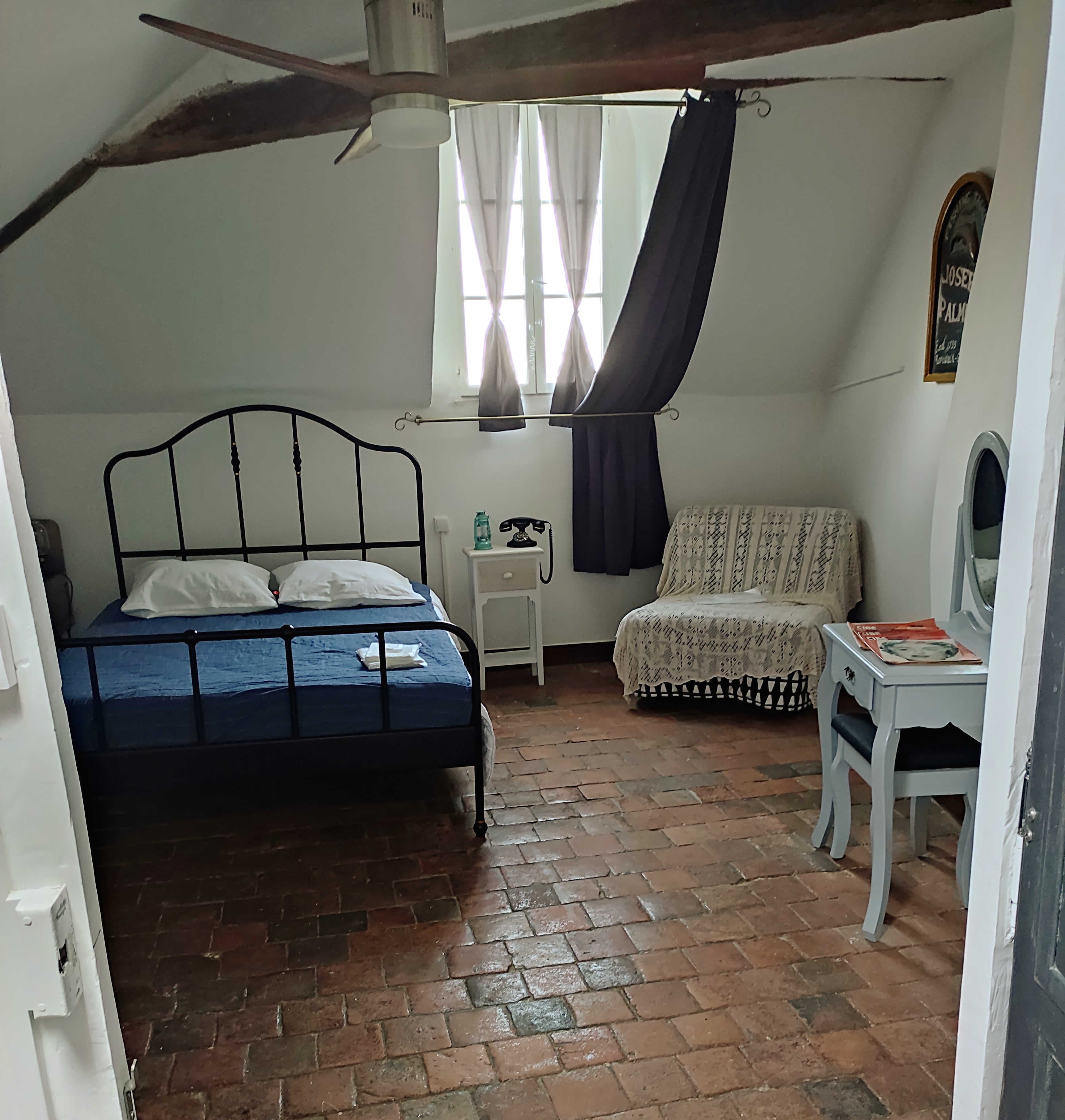 classified 3* atypical renovated with chic vintage decor.