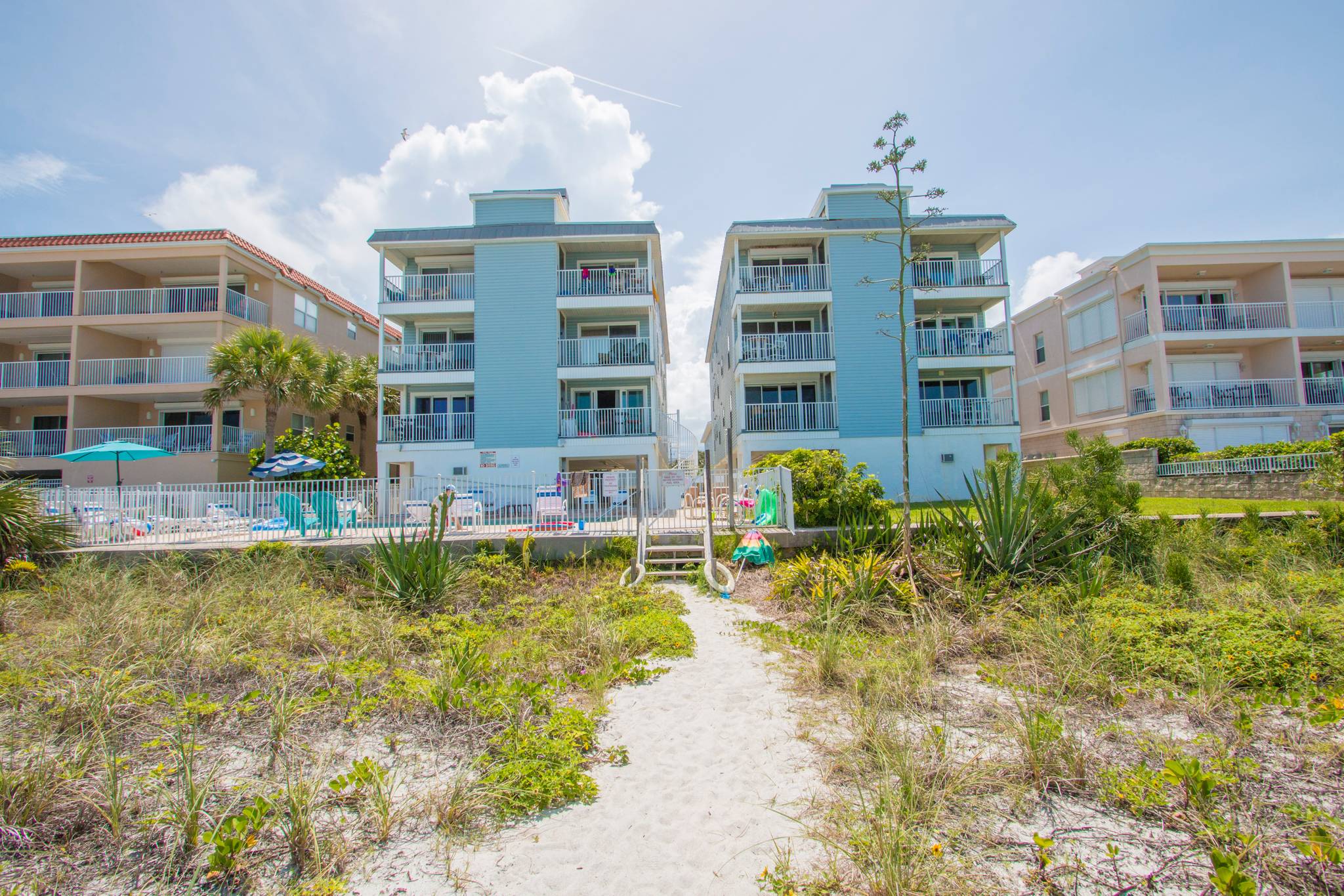 Indian Rocks Beach Condo Steps from the Ocean Condominiums for Rent