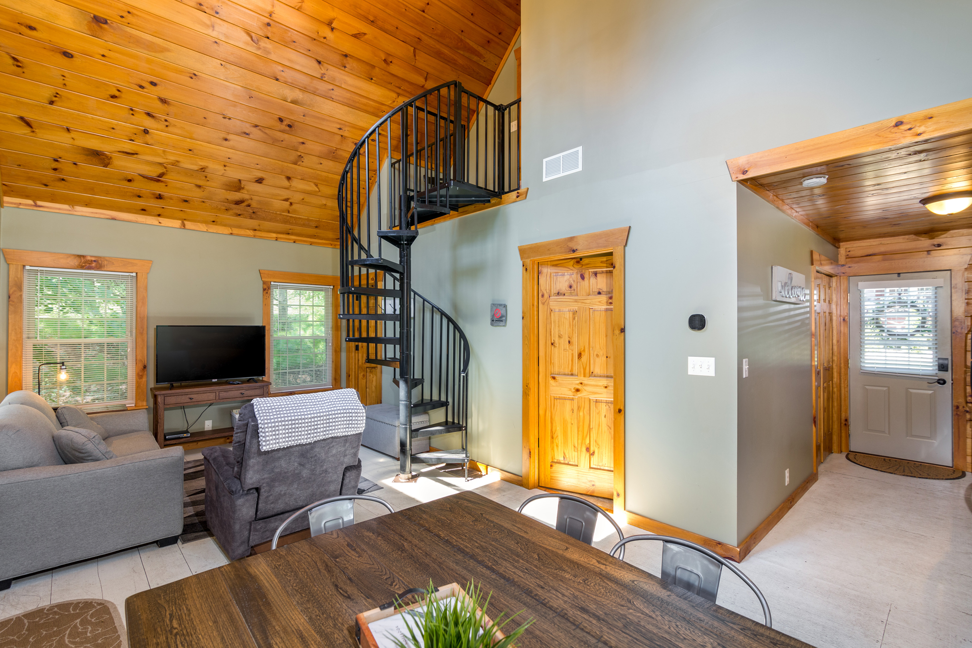 Scotch Pine . Trailside Lodging Cabins for Rent in Millersburg, Ohio