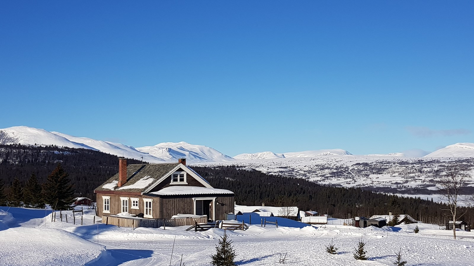 Spacious and cozy cabin at Golsfjellet.