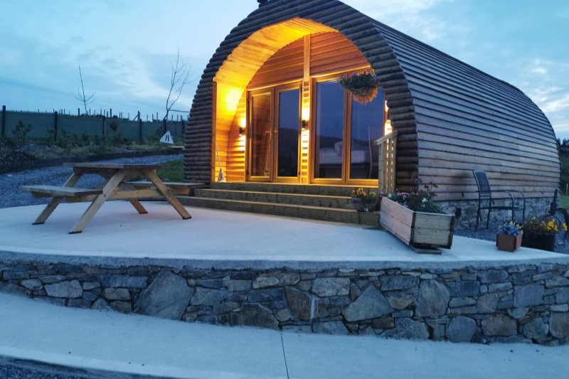 Tollymore Luxury Log Cabin Dome houses for Rent in Newry, Mourne and