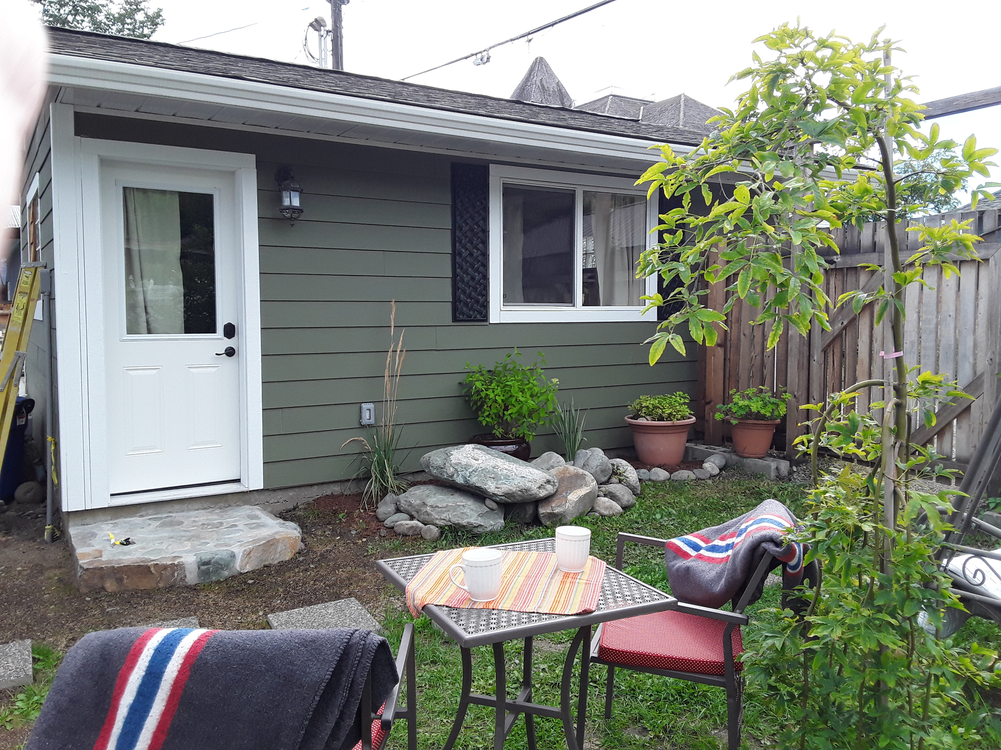 The Cottage is central but still a quiet delight!