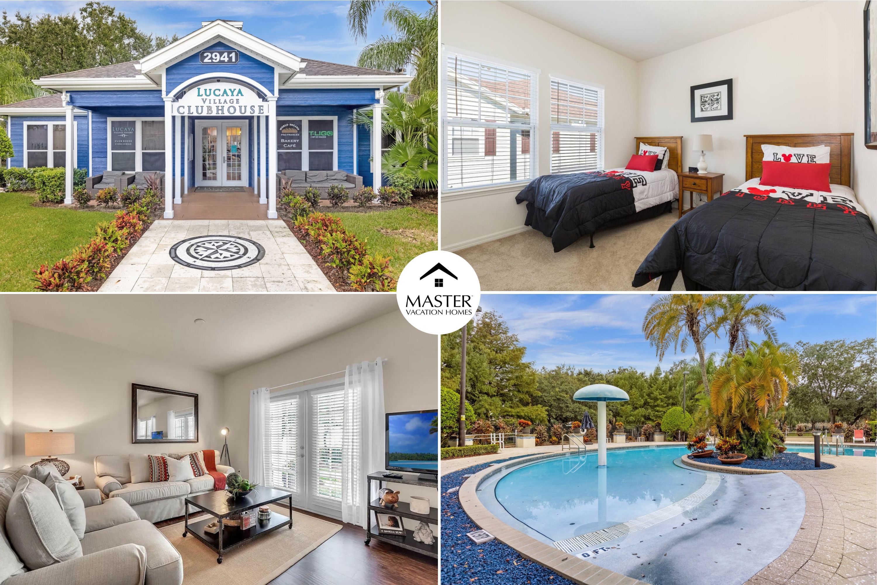 4 BD/ 3 BA Near Disney! Lucaya Village (23-101 DC)