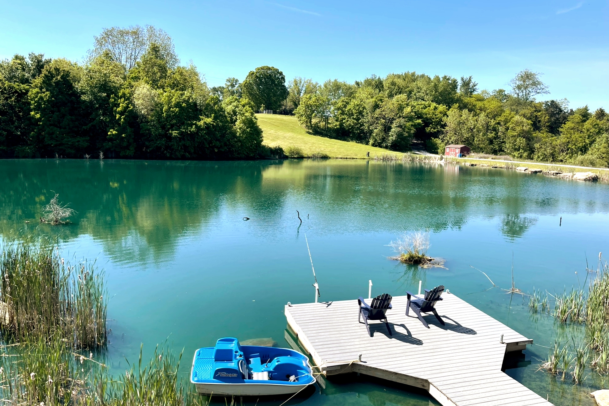 Photo inspiration: Lake Cumberland Cabin Fishing Pond Boats Farm Stays For Rent Photo Inspiration