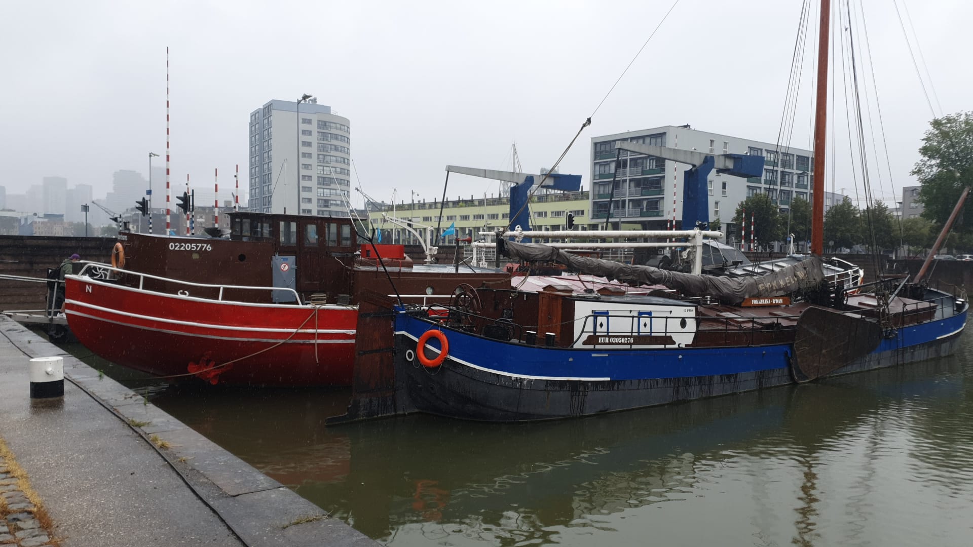 Boat-apartment Fokkelina, Rotterdam city center — Rotterdam stay