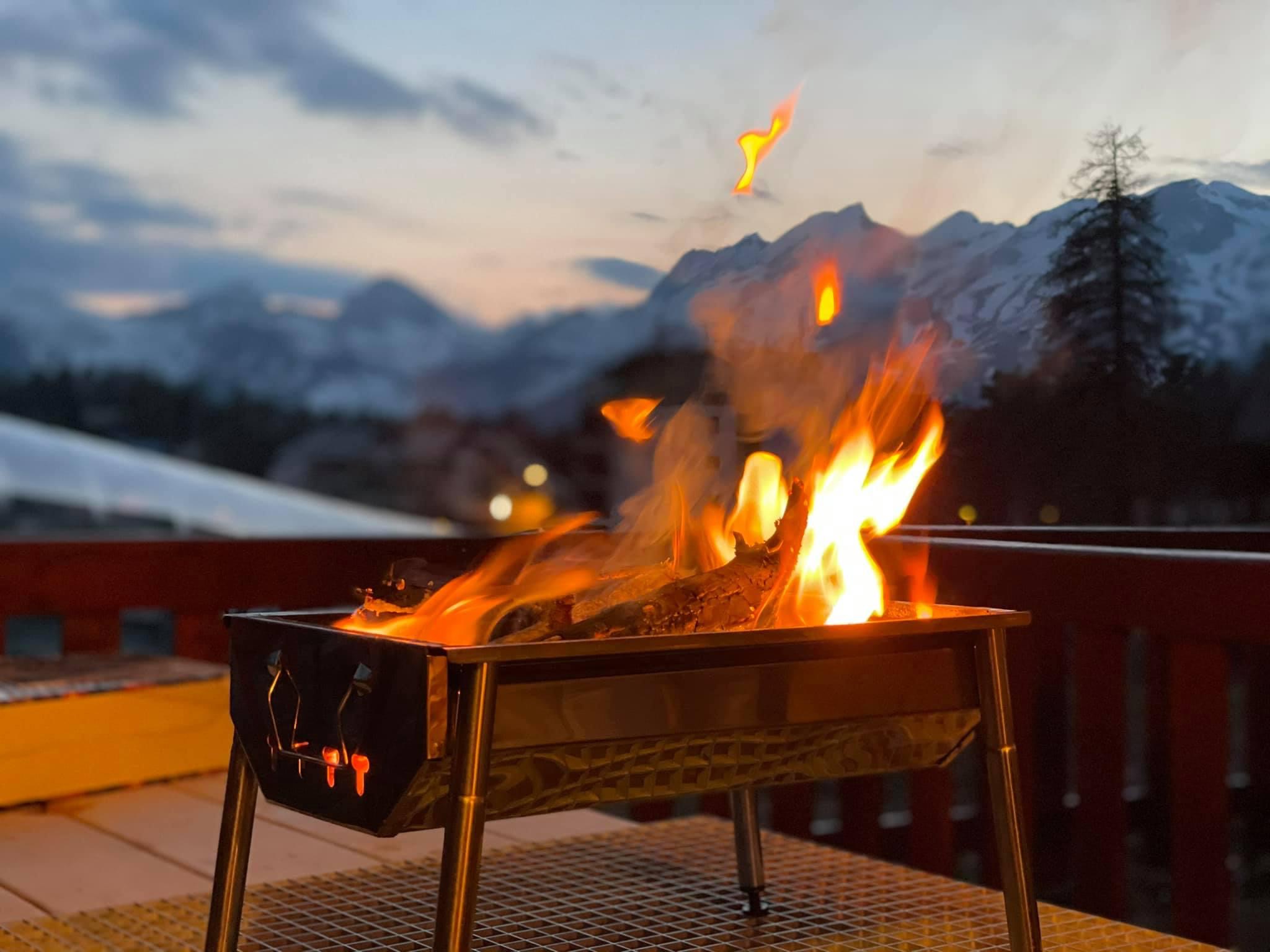 T3 la Joue du Loup departure skiing