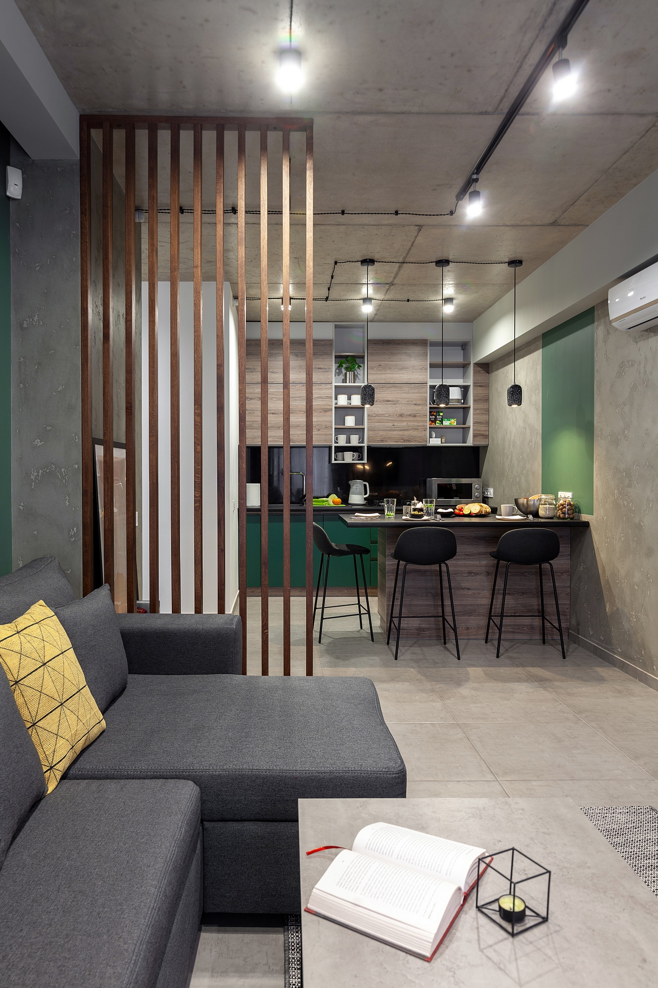 “AlexAparts” Loft design studio, city center.