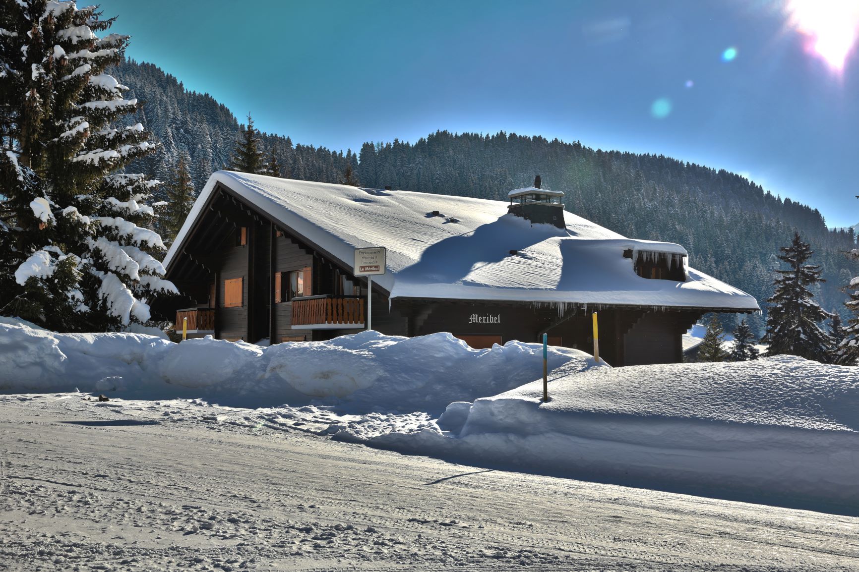 Charm and view, close to the ski slope