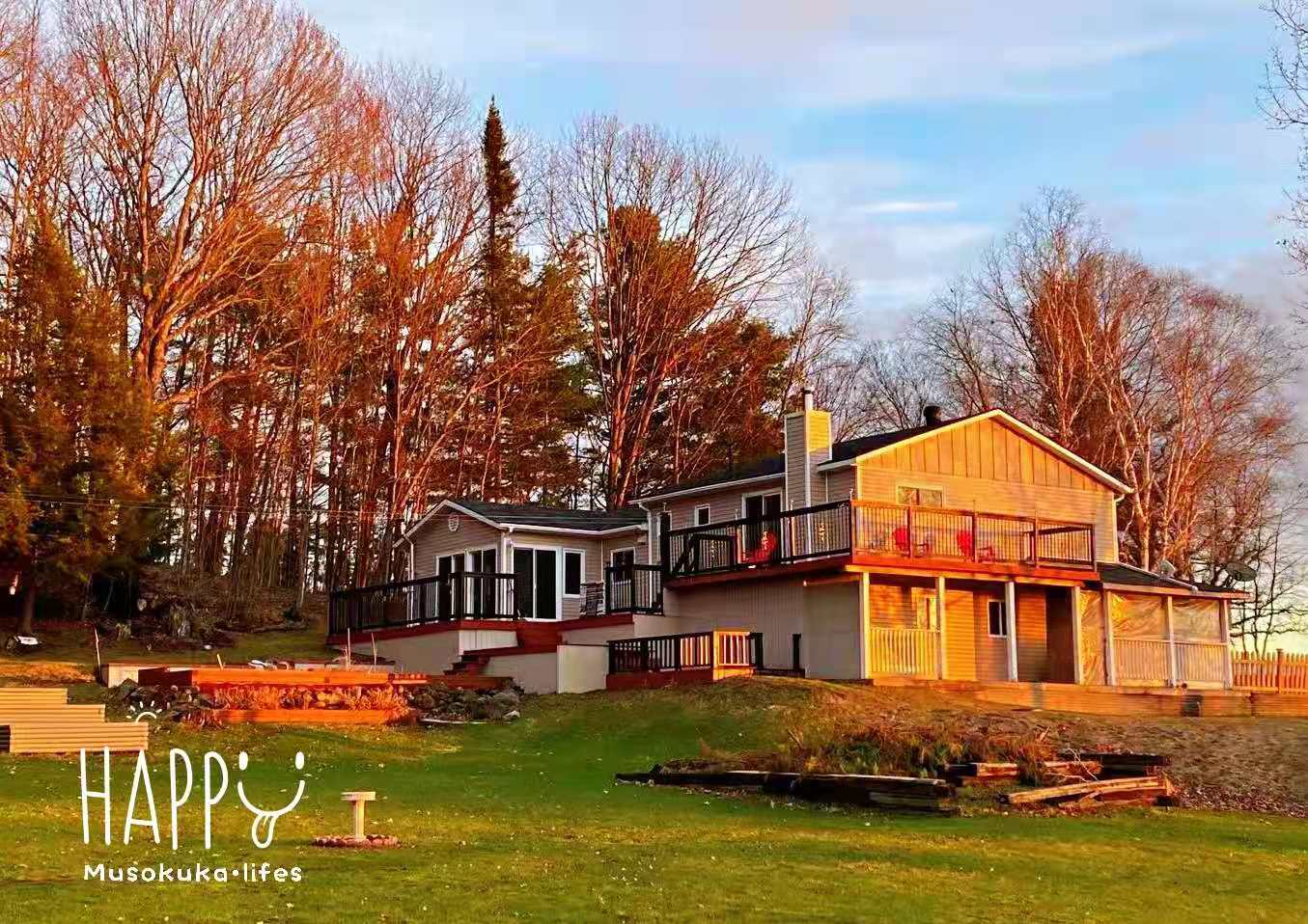 PondView Cottage Campfire+WIFI Muskoka Houses for Rent in