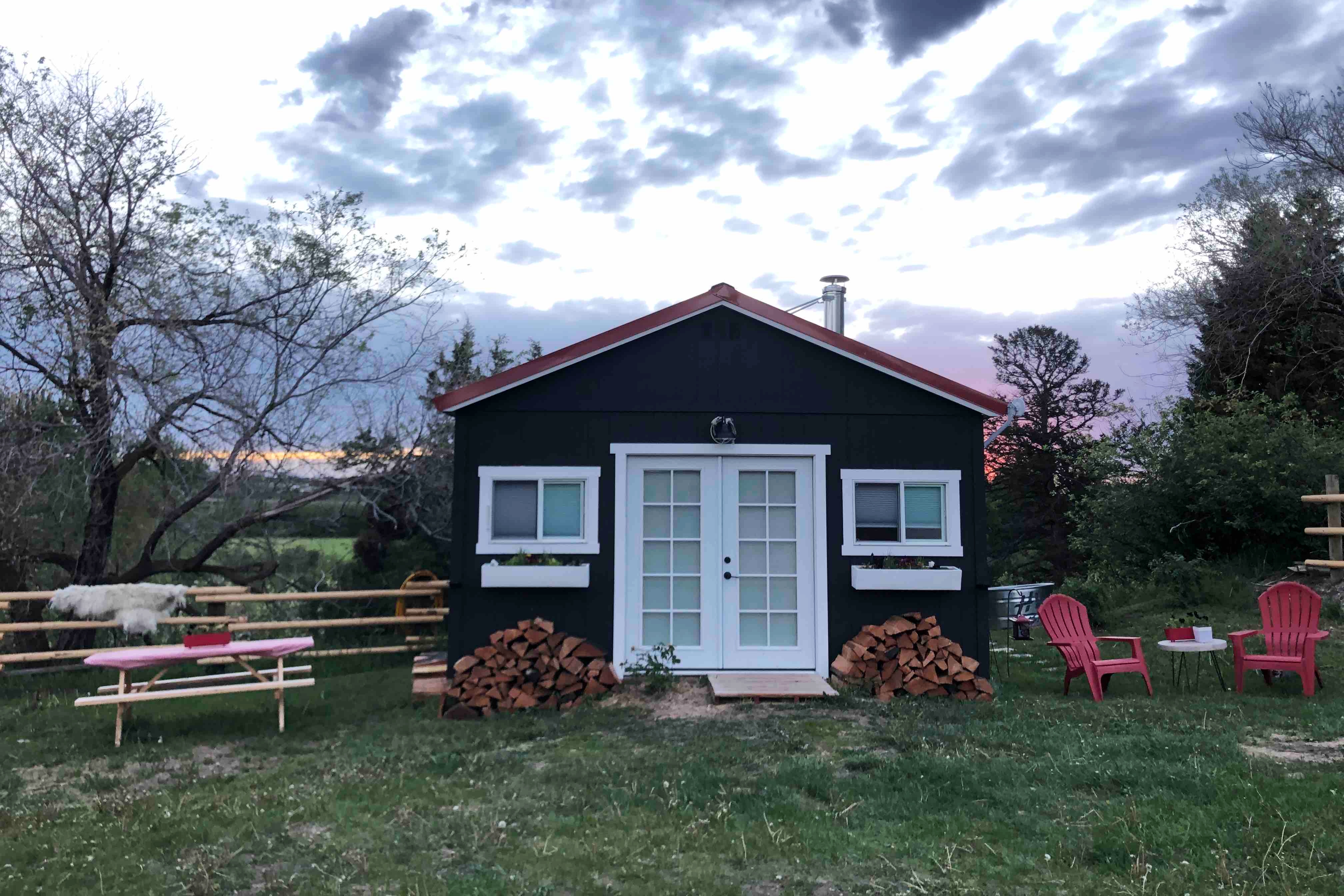 The Ranger Patrol Cabin Nordic Ranch Bozeman Farm stays for Rent in