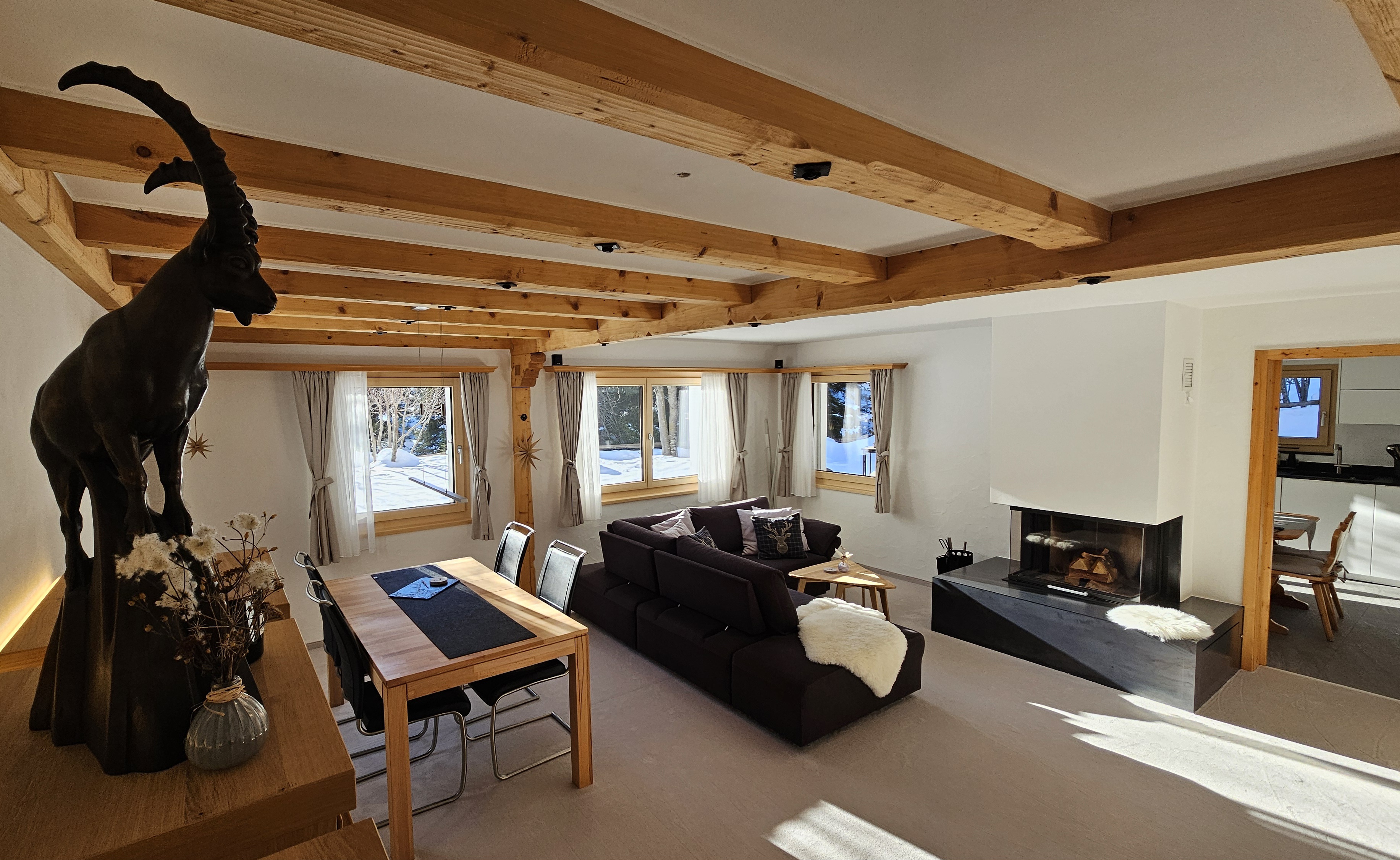 Cozy apartment in the Swiss Alps
