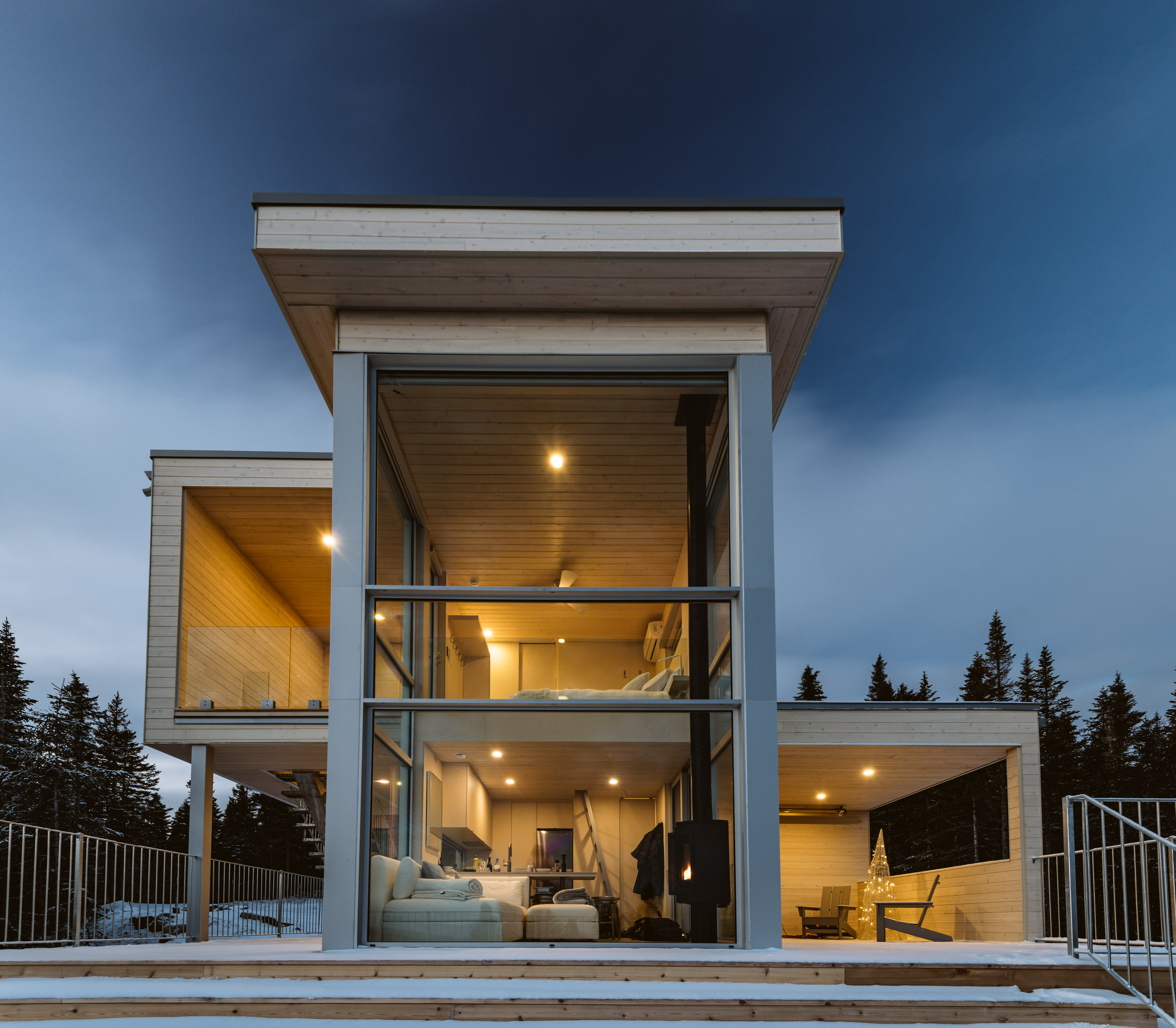 Le QUARTZ (Chalets MicroElement) CITQ 303136 Micromaisons à louer à