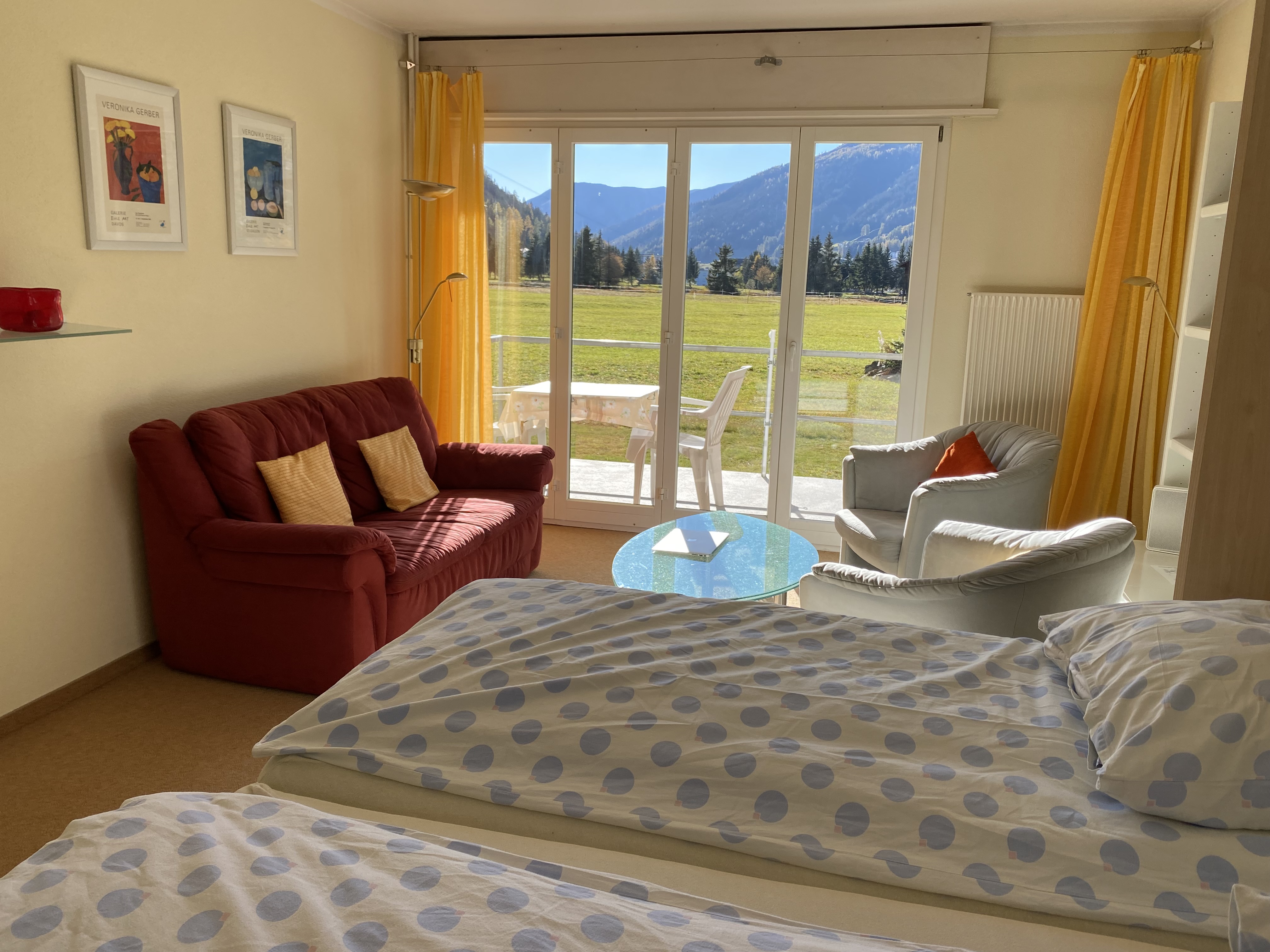Bergpanorama Studio in idealer Lage (U.)