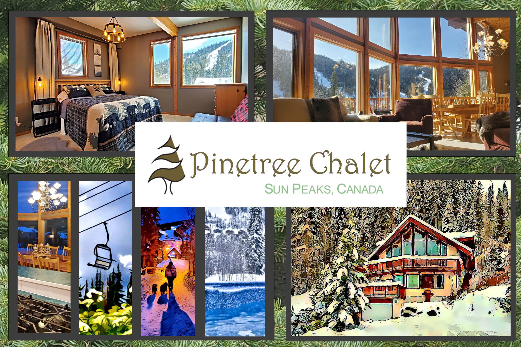 6Bd/5Ba PlNETREE CHaLET: HotTub, location, view!