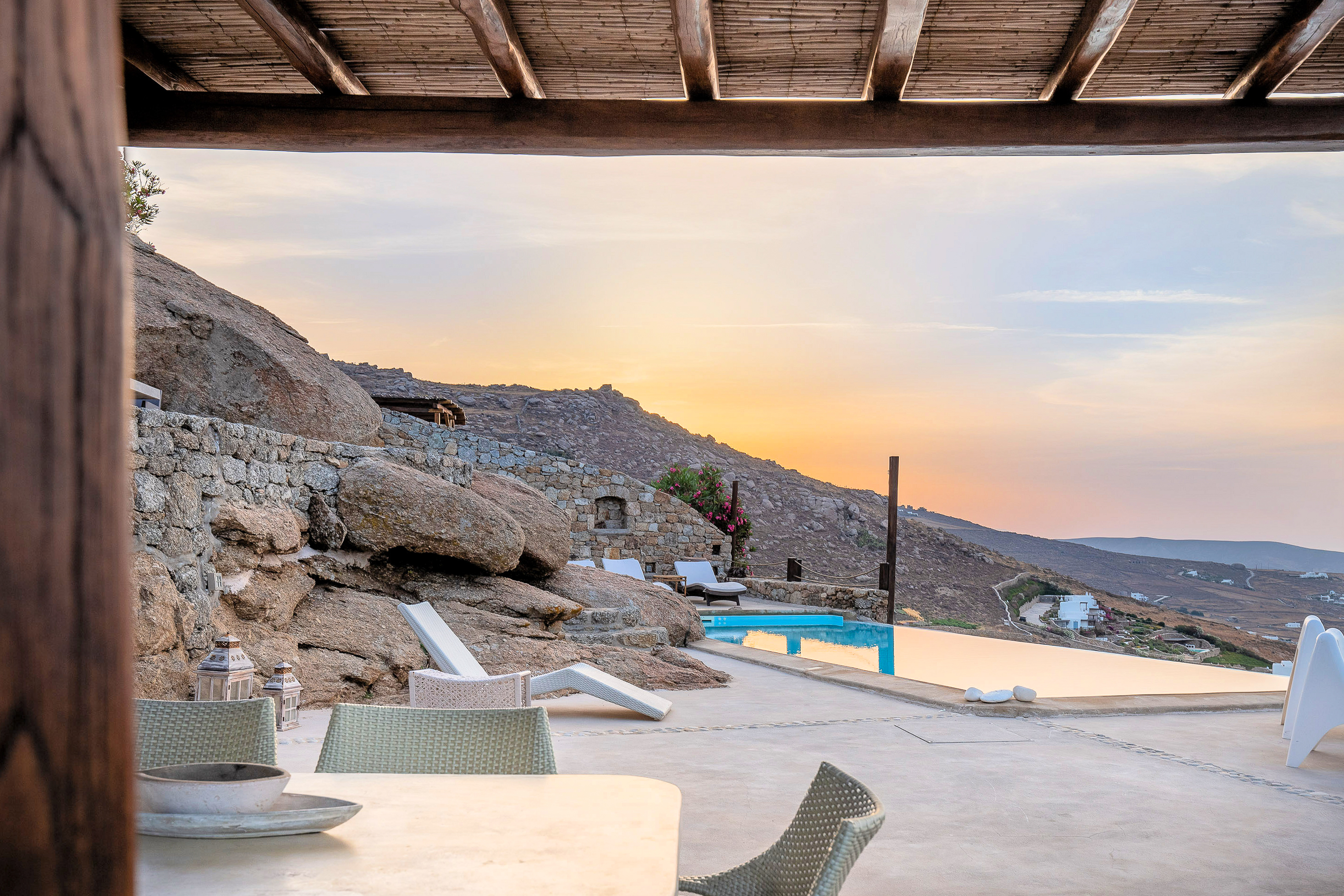 Full Sea View private Pool Villa, Kalafatis Beach - Houses for Rent in  Kalafati, Greece