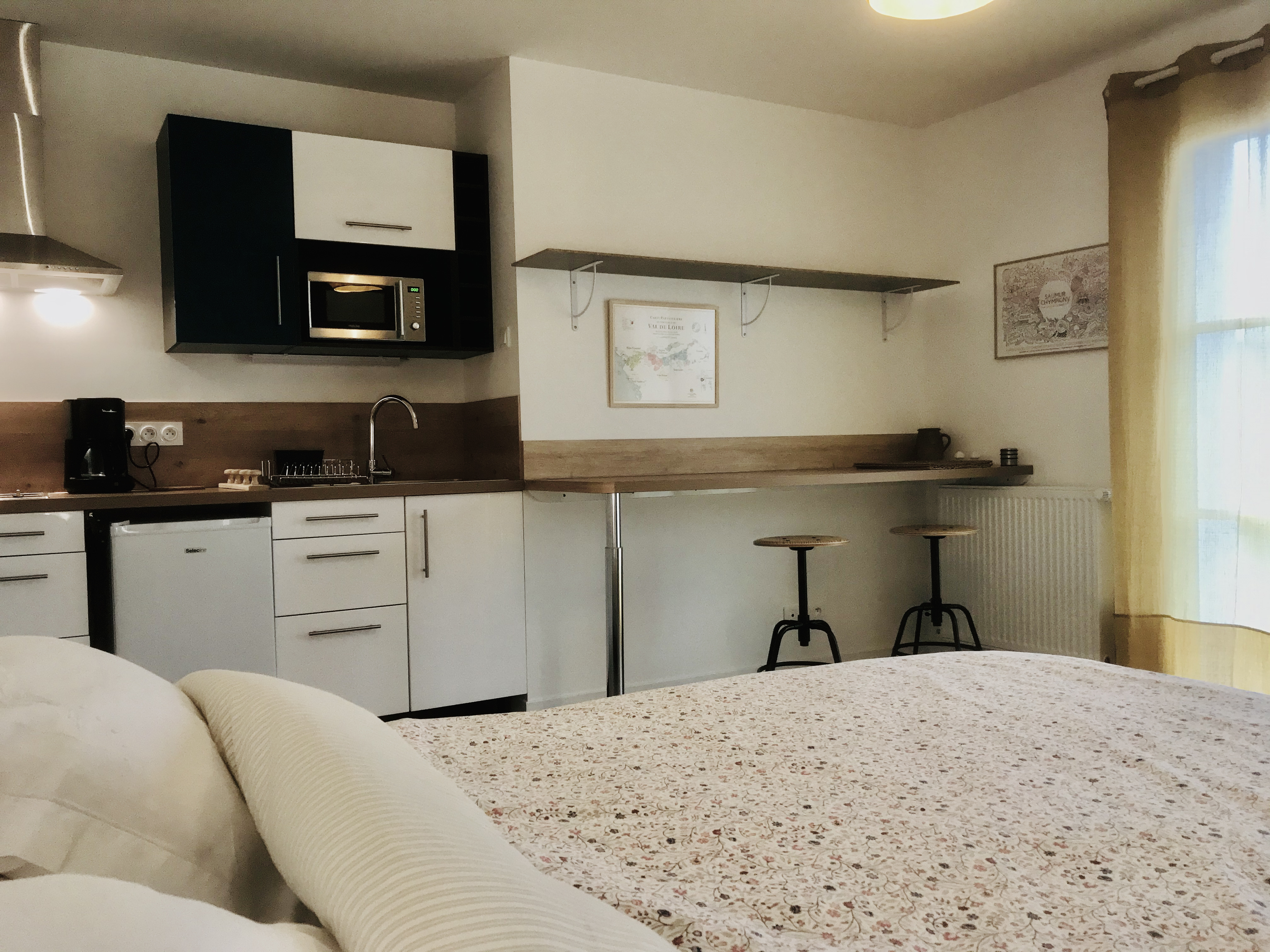 Modern furnished lodgings Chinon