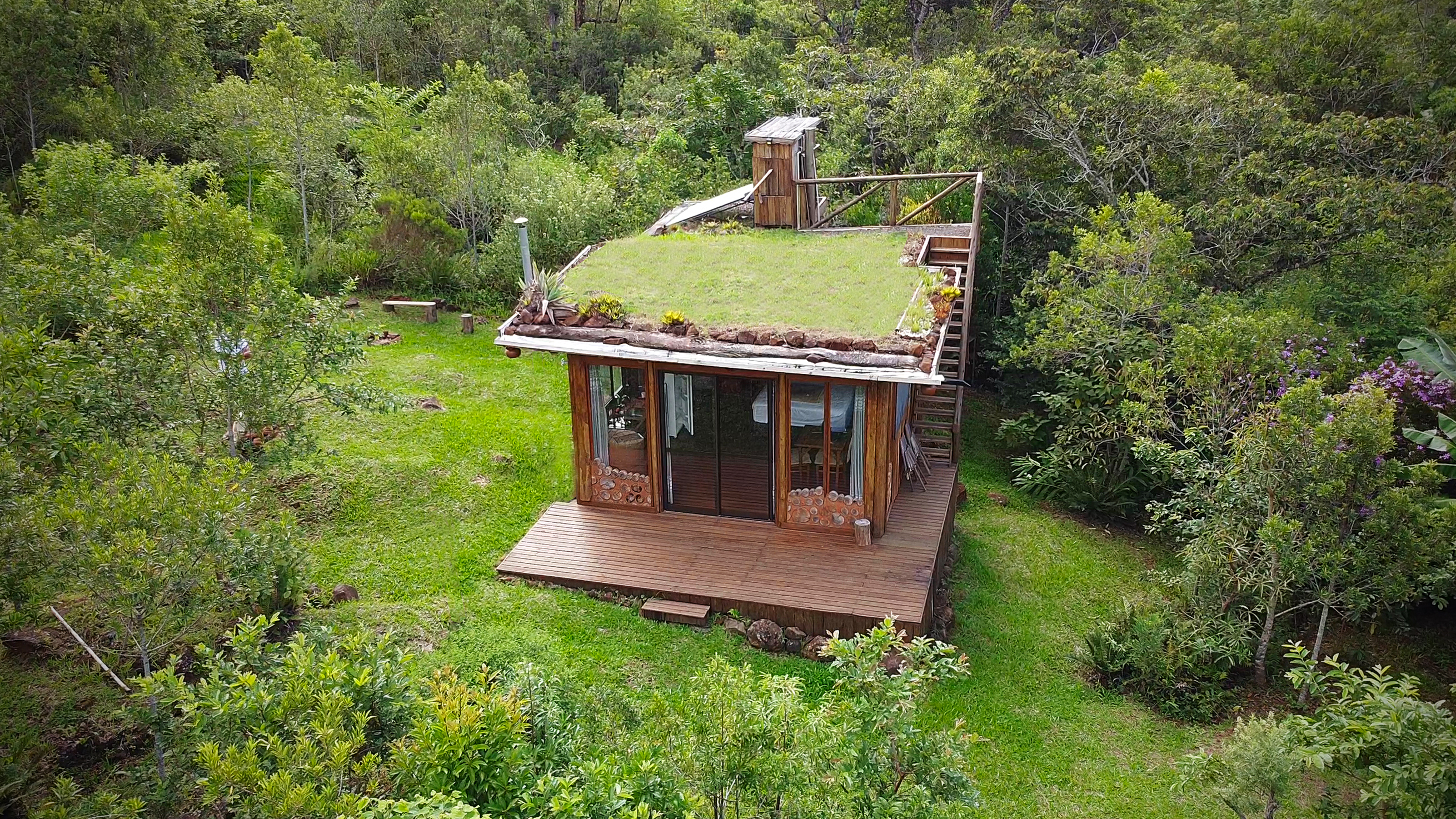 Ecolodge overlooking the canyon
