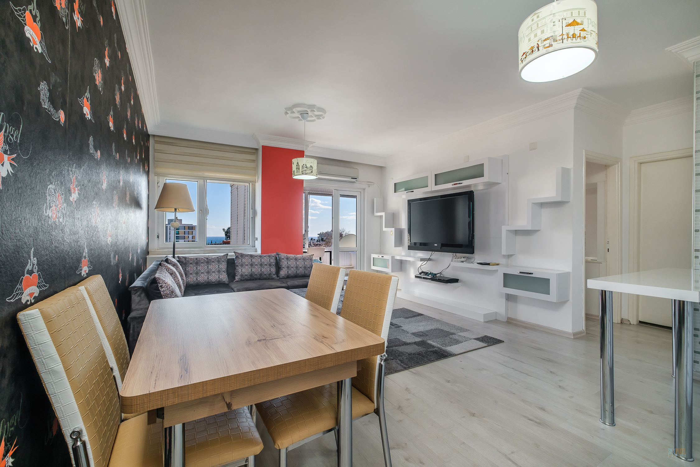 Orange Homes Antalya Lara Güzeloba 1+1 ( Sea View) Muratpaşa şehrinde