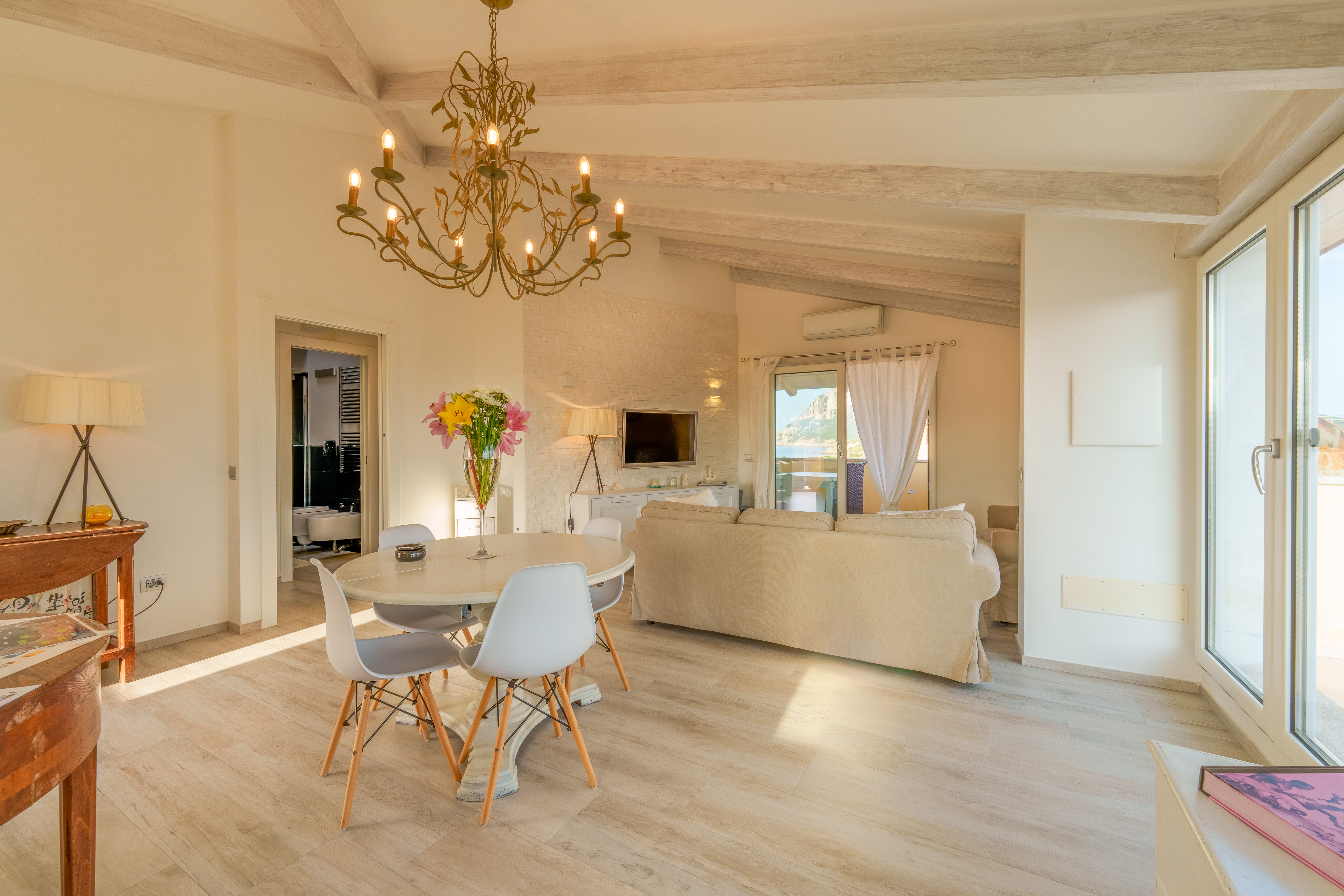 [Golfo Aranci]Sea View Penthouse with A/C+terraces
