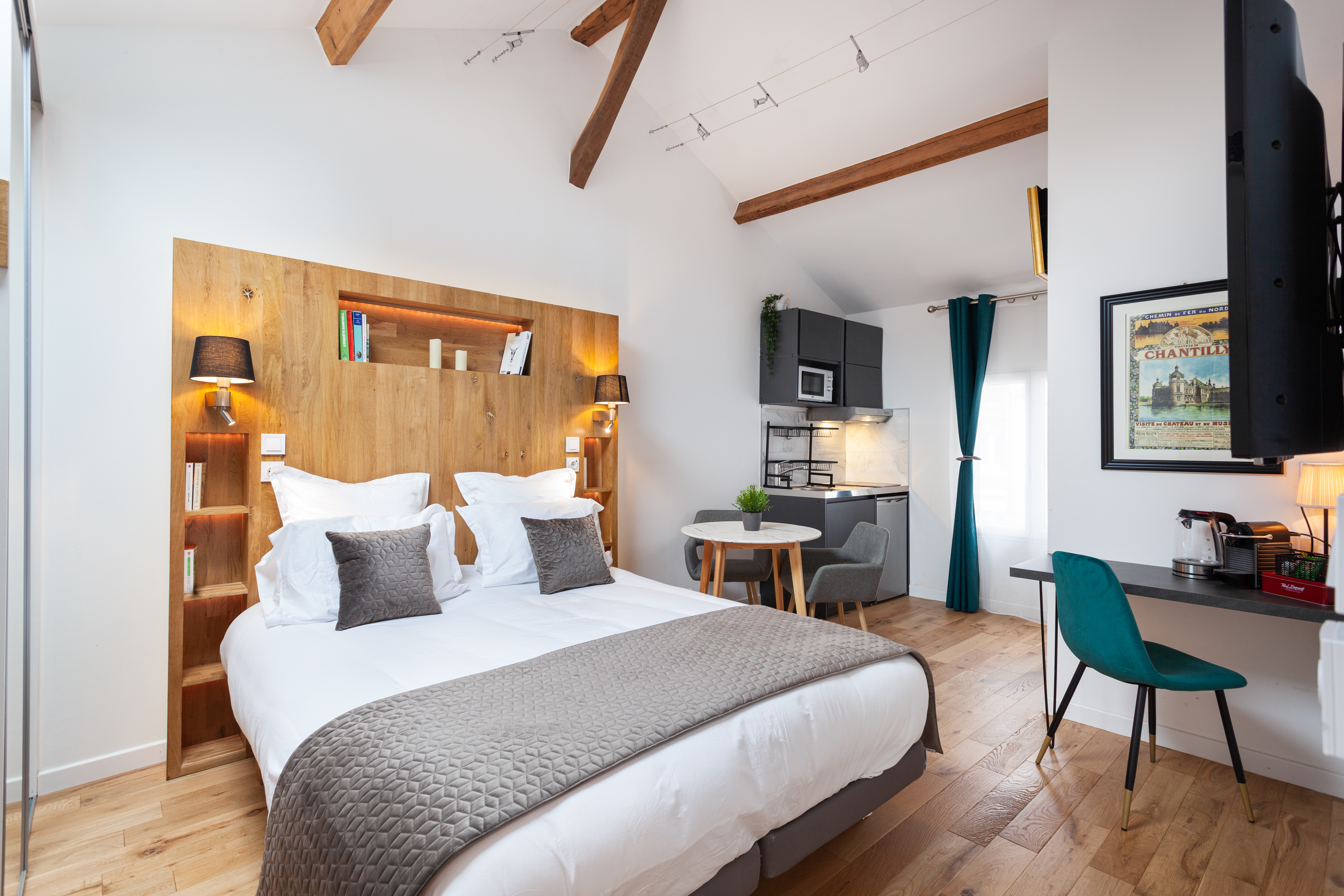 Les Studios de la Faisanderie 2 (1 queen size bed)