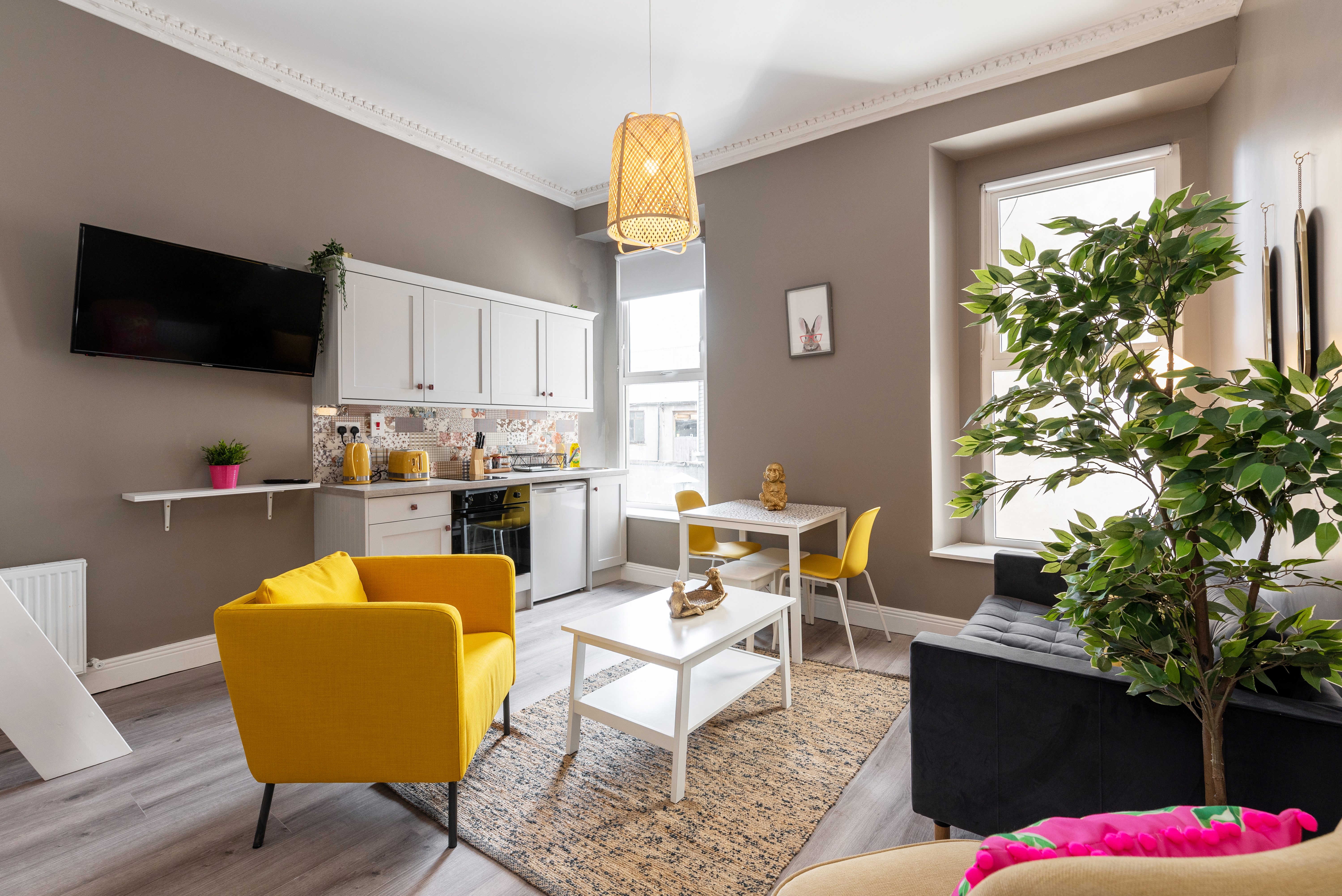 Dublin 1 Studio with Loft Bed, Sleeps 4