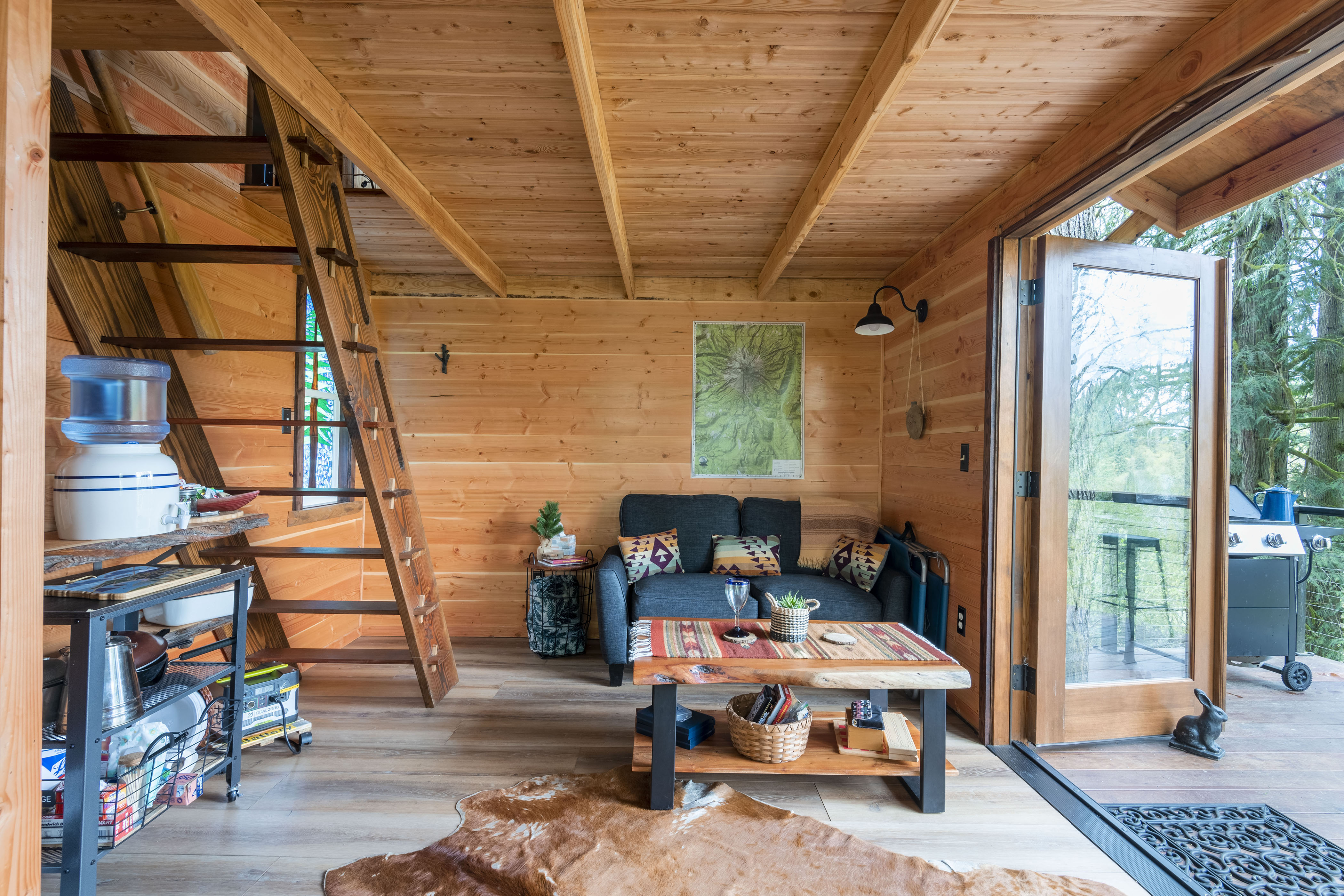 Treehouse Glamping Adventure in Sandy, Oregon Treehouses for Rent in