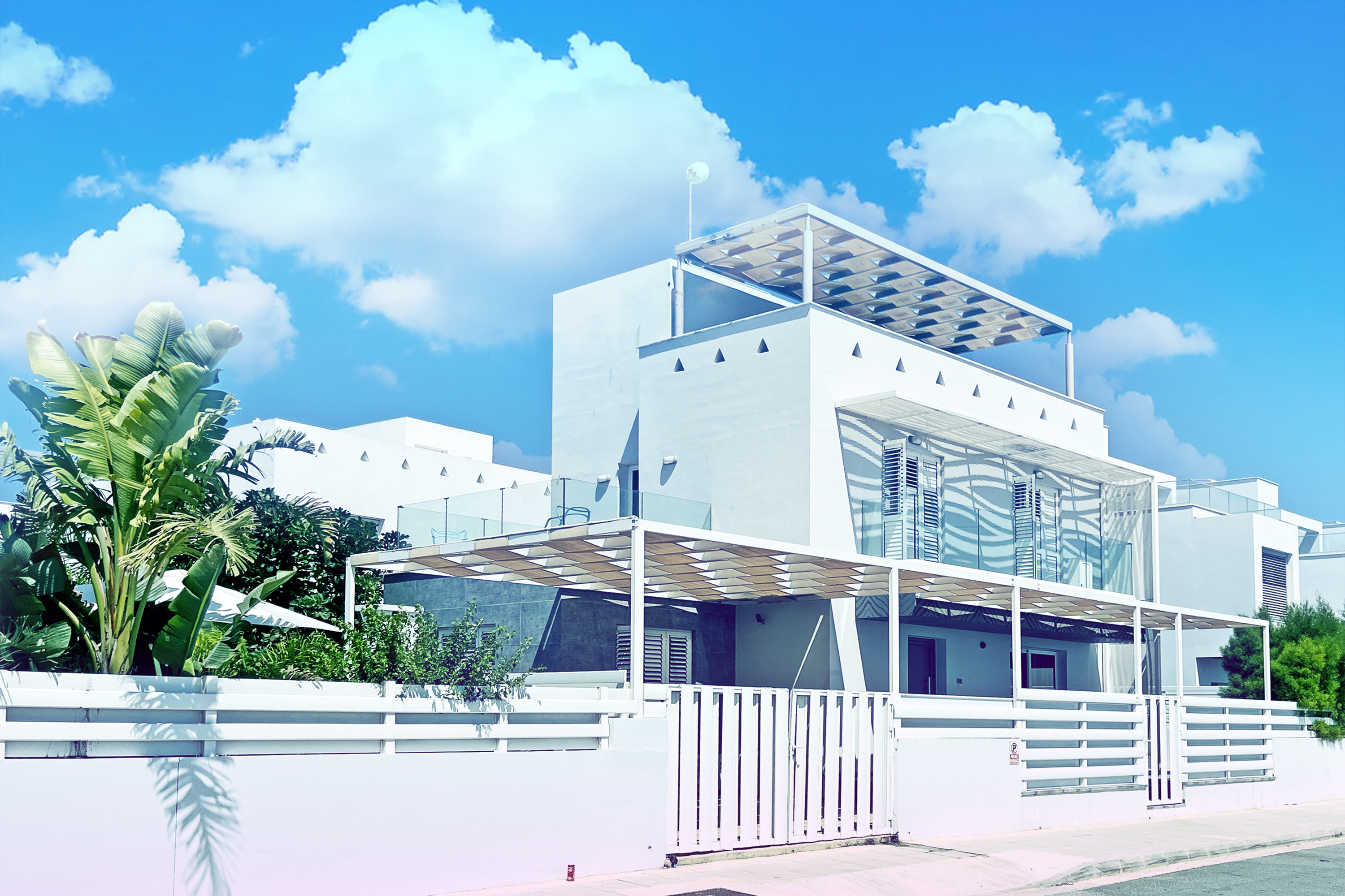 Nissini Shell ♆ 3 bedroom Villa 5 min to the beach