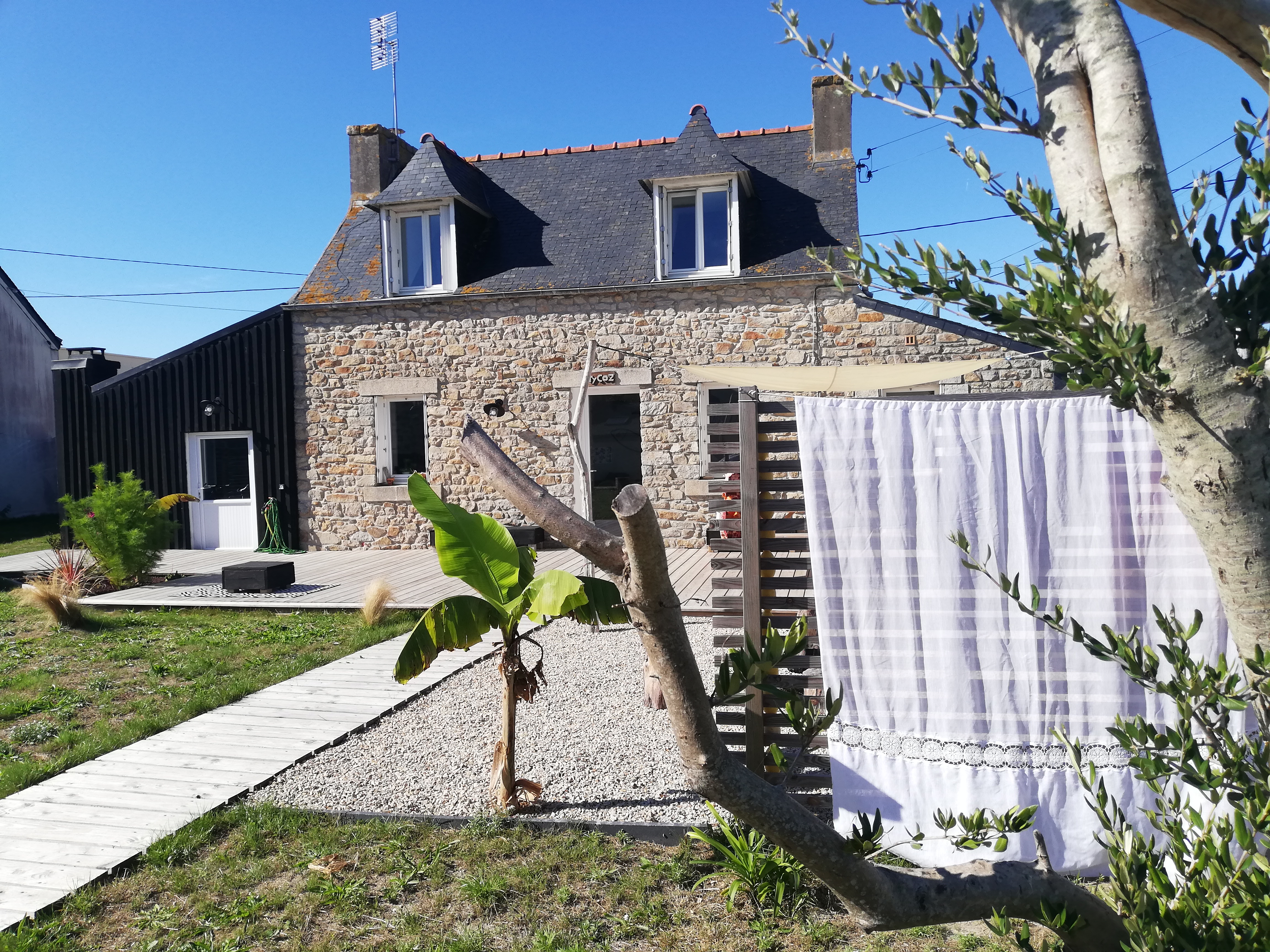 House 400 m from the beach in Le Dossen/Santec