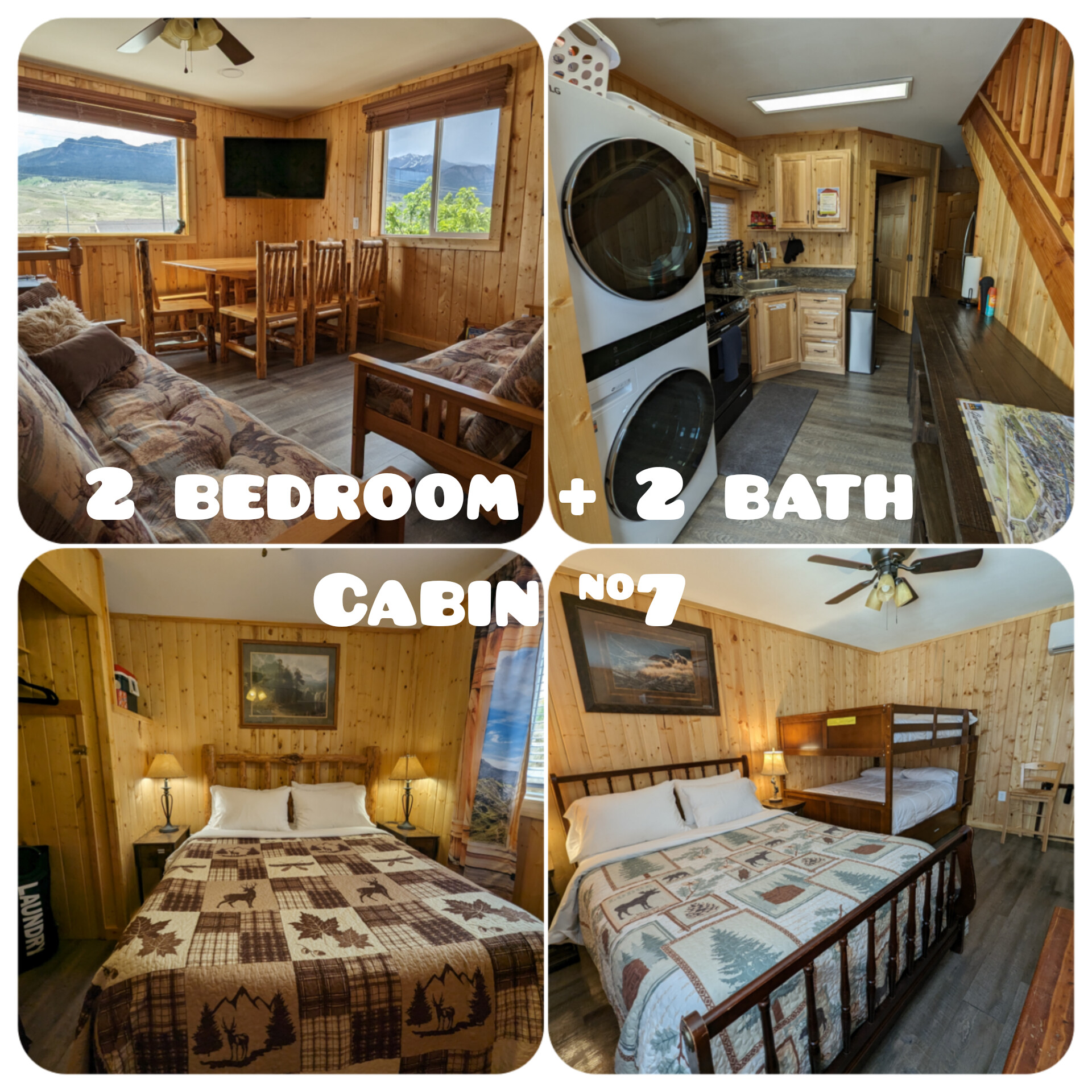 Yellowstone's Treasure Cabin #7 in Gardiner, MT