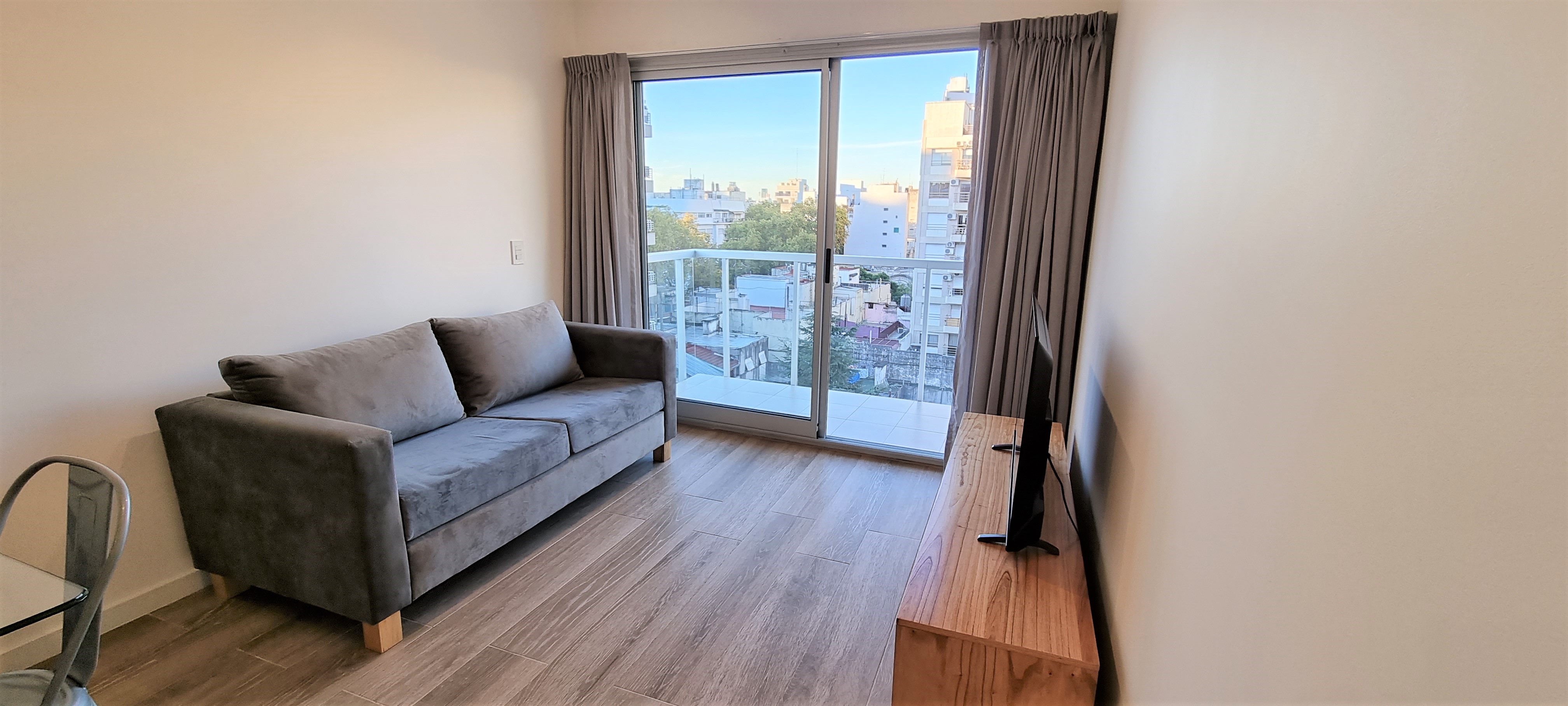 Premium Apartment with bed and living room in Town