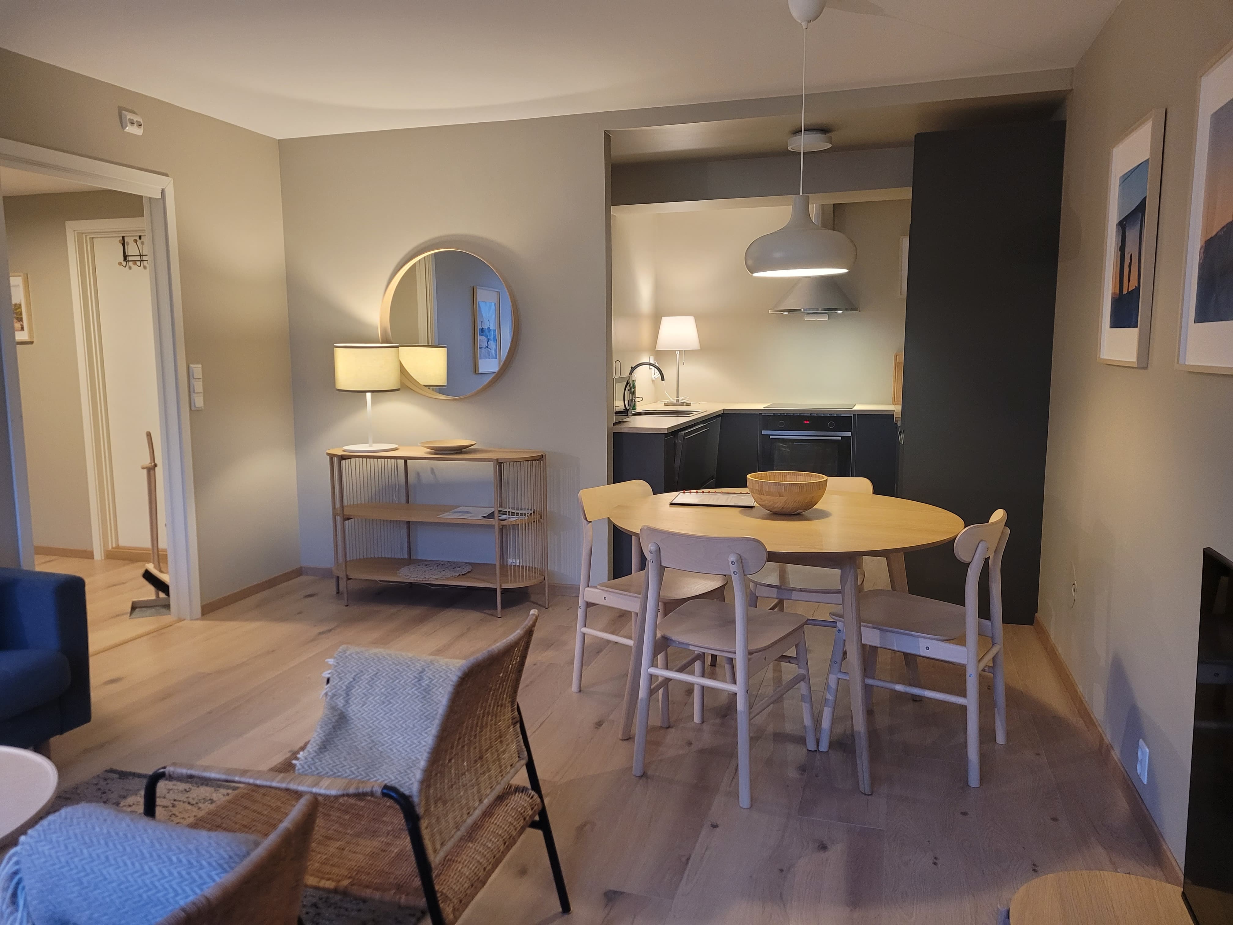 New and fresh apartment 60 sqm, Voss center