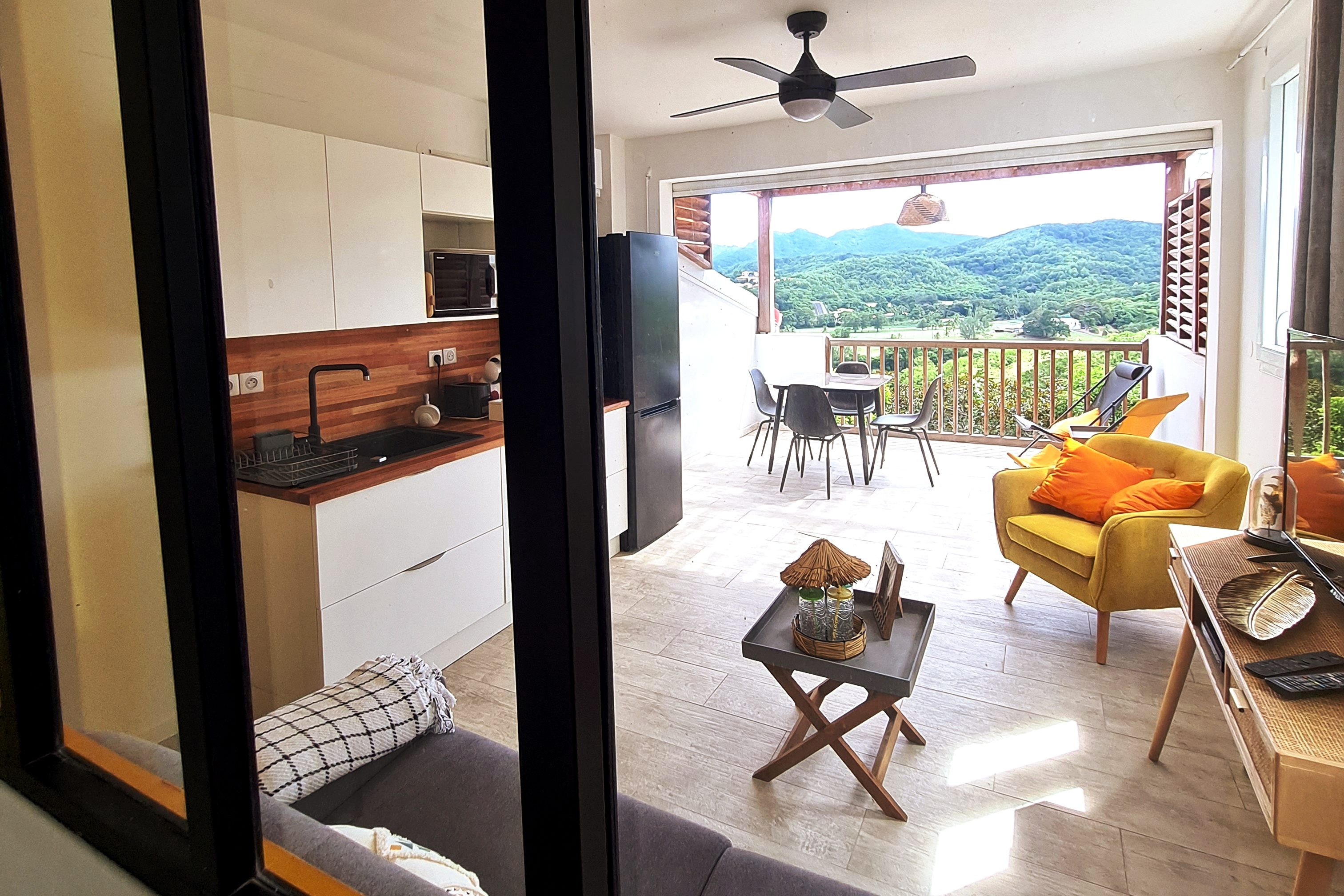 La Maison Bwa, Bwa Lélé 60 m² 4 pax sea view Golf