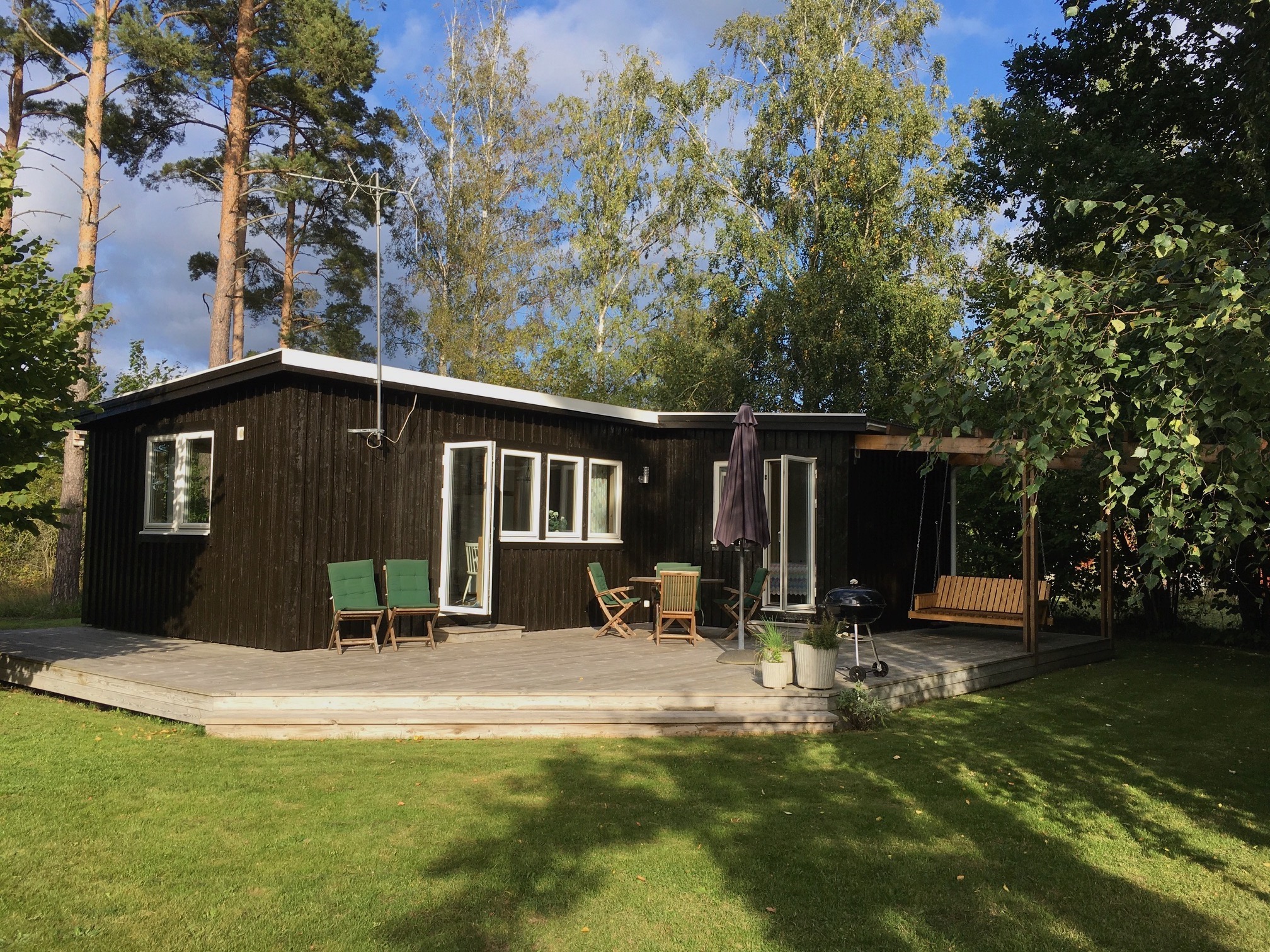 Fresh cabin close to nature and swimming in Röhälla - Öland