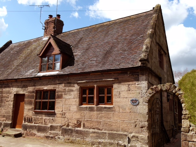 Character filled cottage in village location