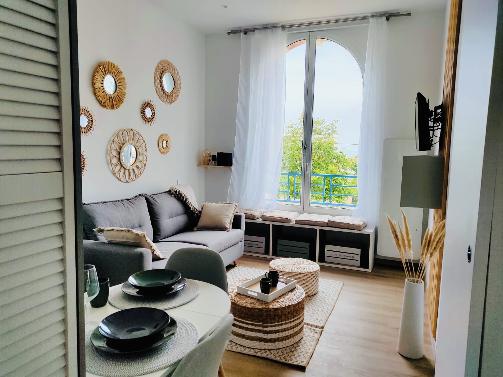 Cozy apartment T2, refurbished, sea view