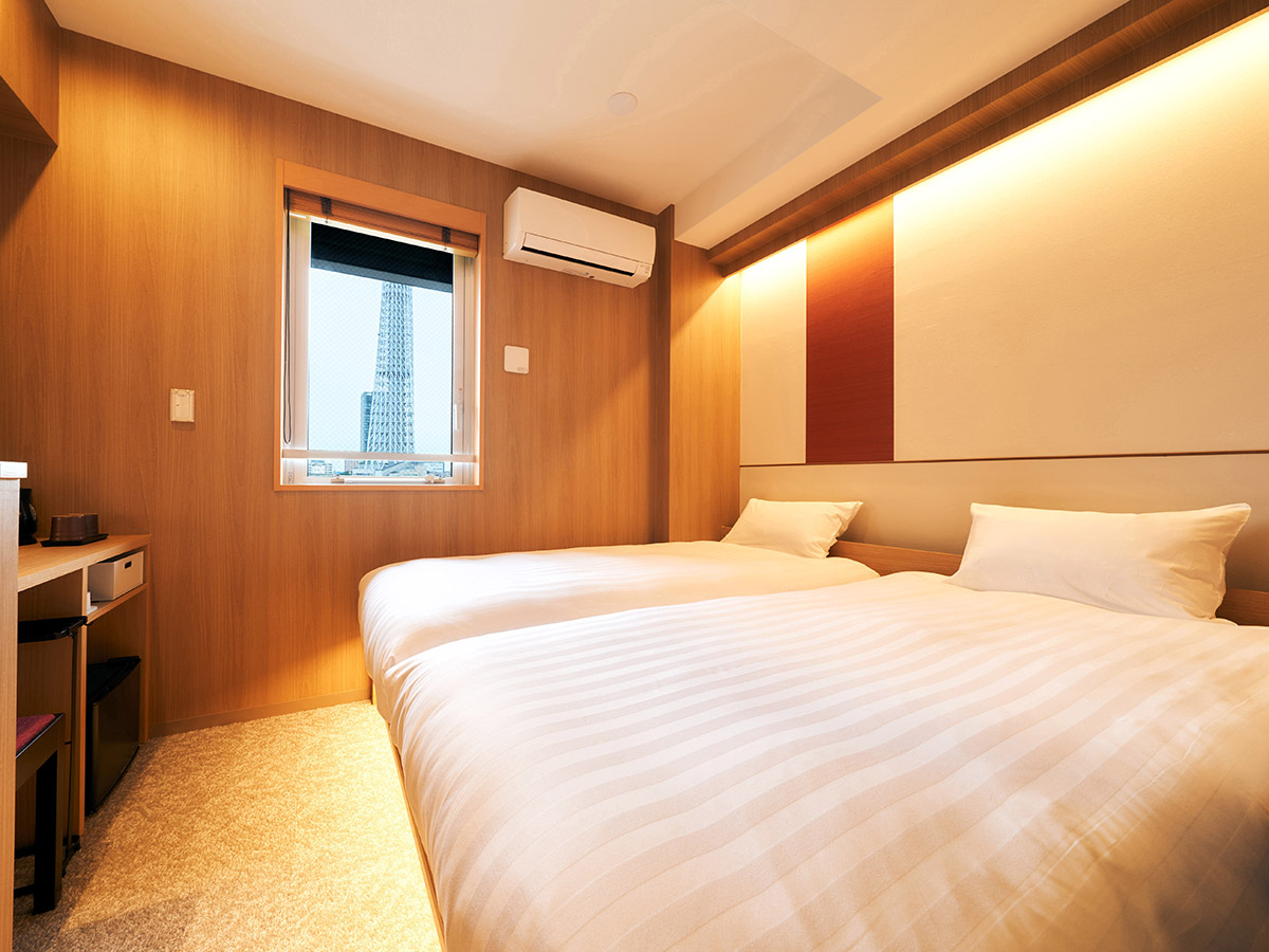Rakuten STAY Tokyo Asakusa／Twin Room Separated B・T