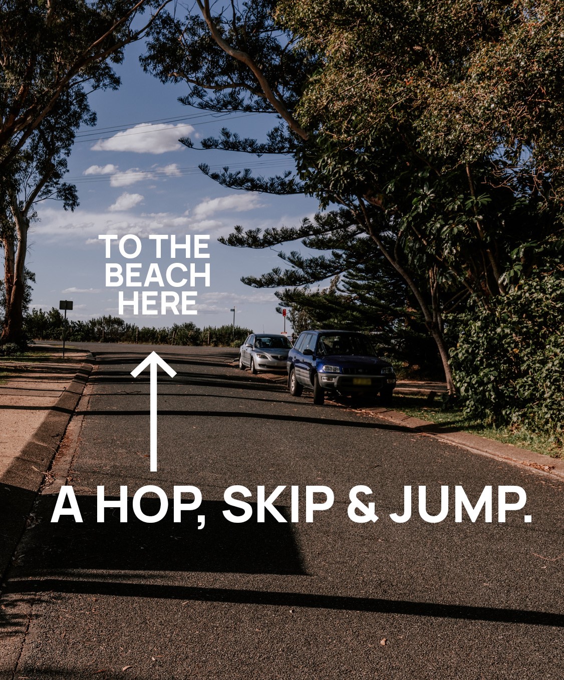 Dante's Haven-Hop, Skip & Jump to Shoal Bay Beach